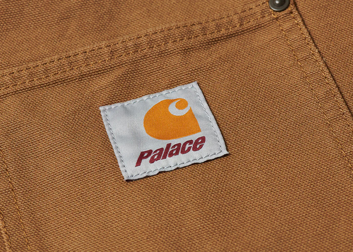 Palace x Carhartt WIP Michigan Coat Hamilton Brown Tobacco - 3