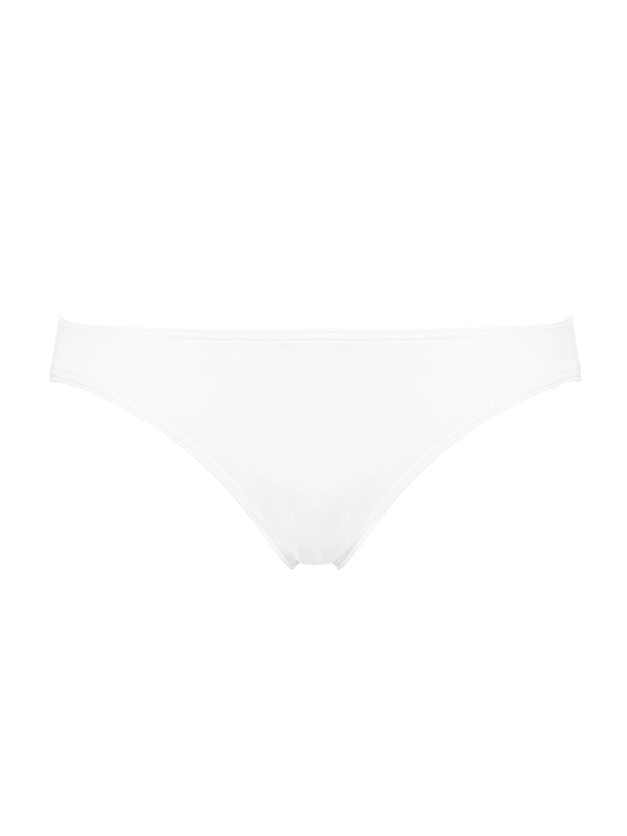 Women's Scarlett Hipster Bikini Bottom - White - 1