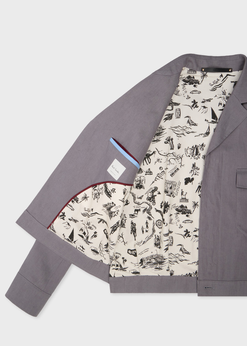 Paul Smith Mauve Linen Co-ord outlook