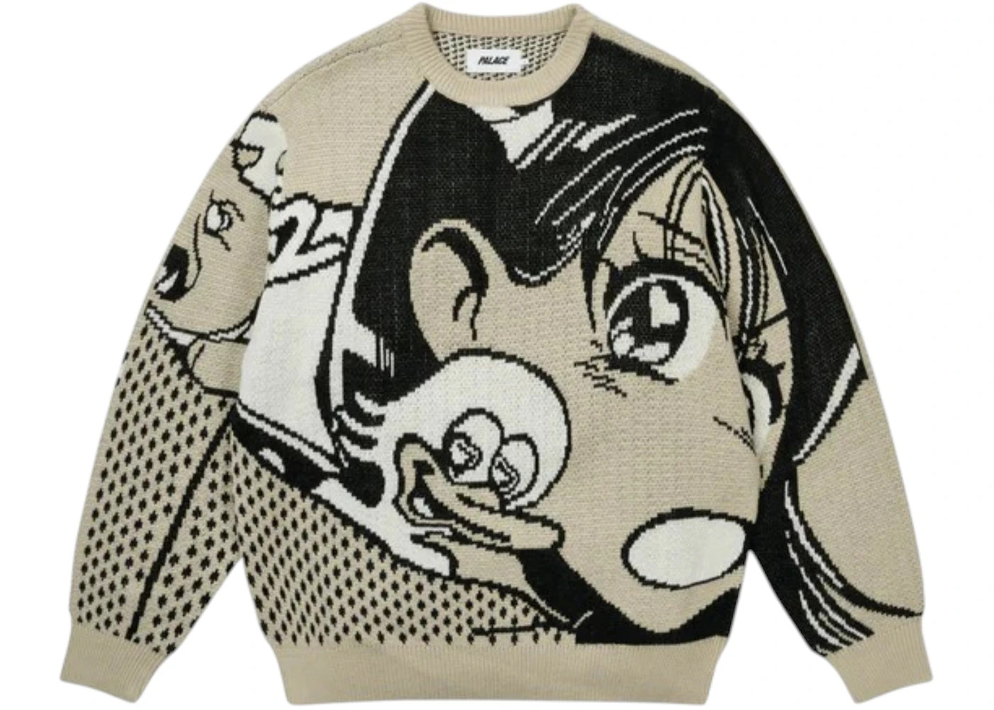 Palace Rear View Knit Grey - 1