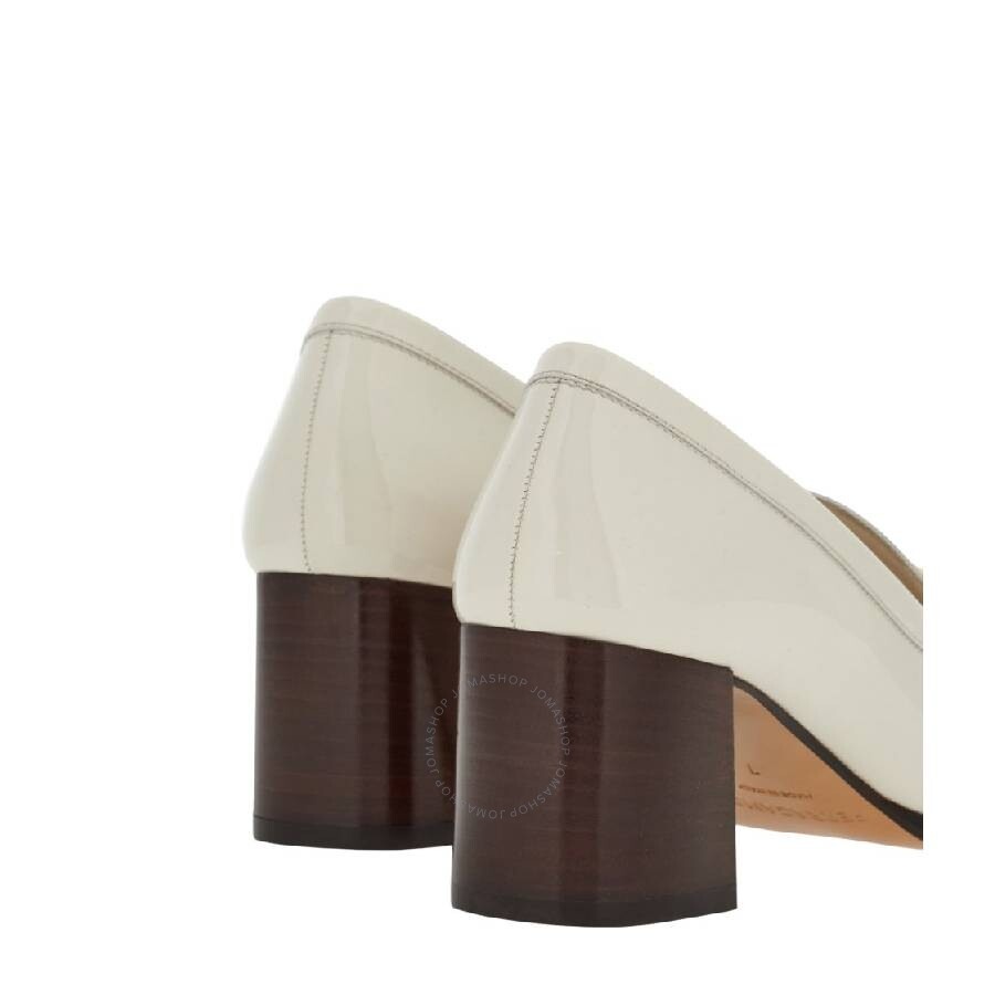 Ferragamo Heeled Loafer With Gancini Ornament - 3