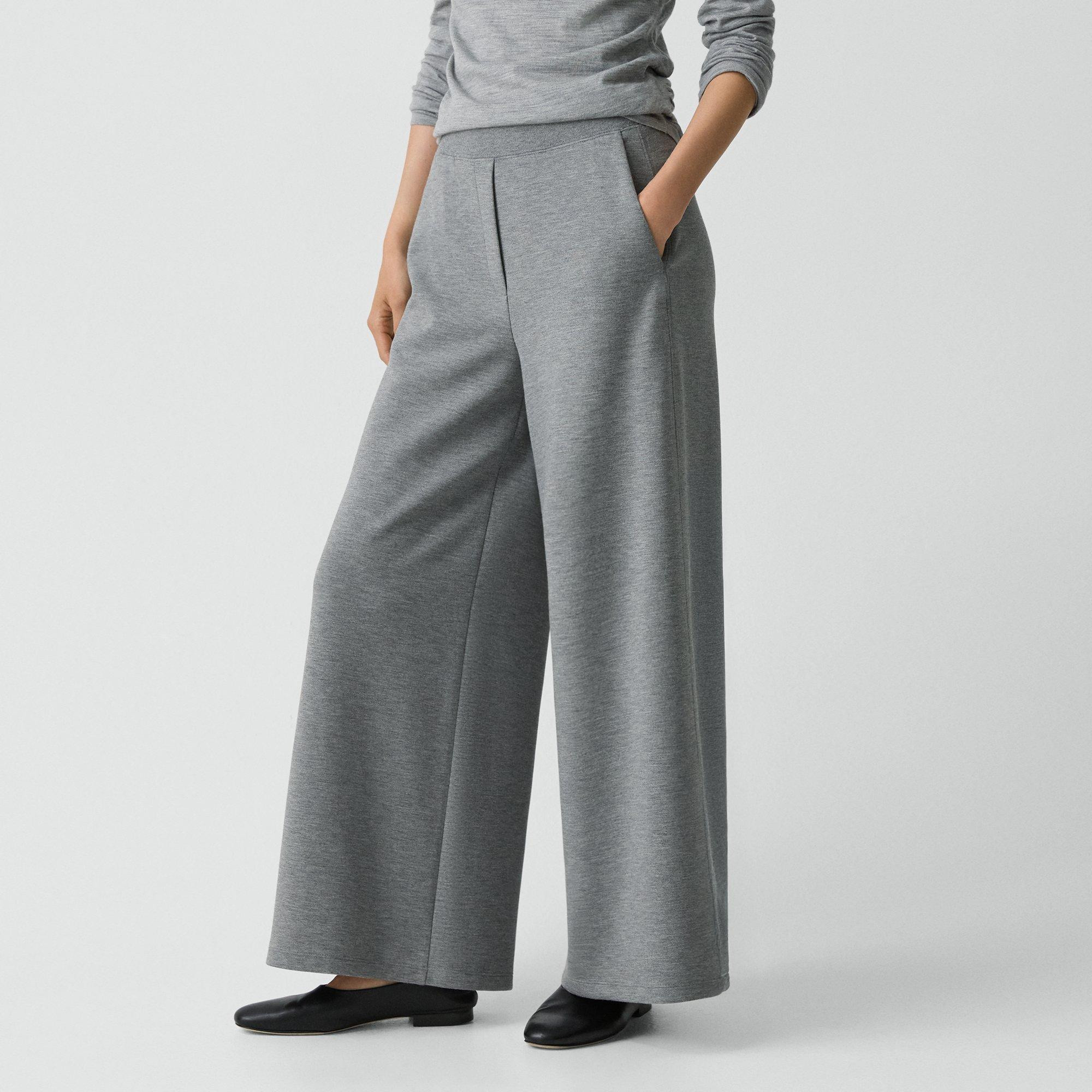 A-Line Pull-On Pant in Double Knit Jersey - 5