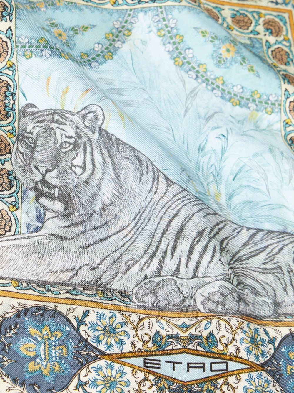 paisley-print scarf - 2