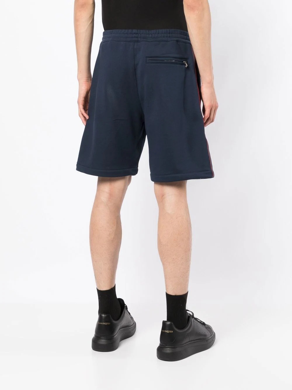 logo-tape track shorts - 4