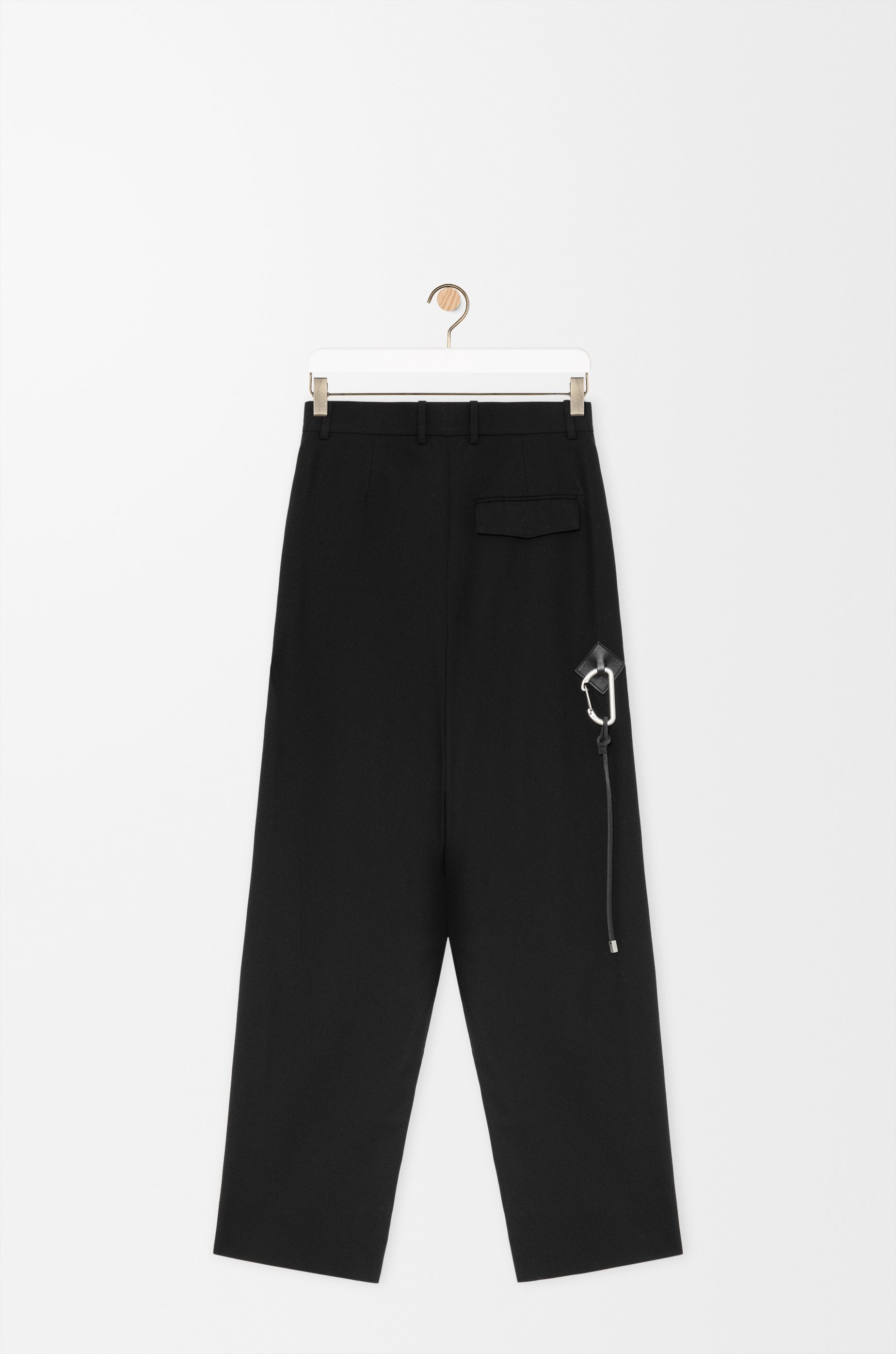 Low crotch trousers in cotton - 2