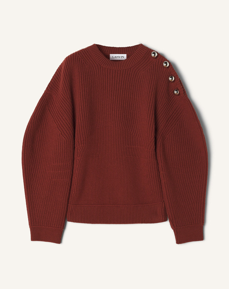 WOOL RIBBED SWEATER 1