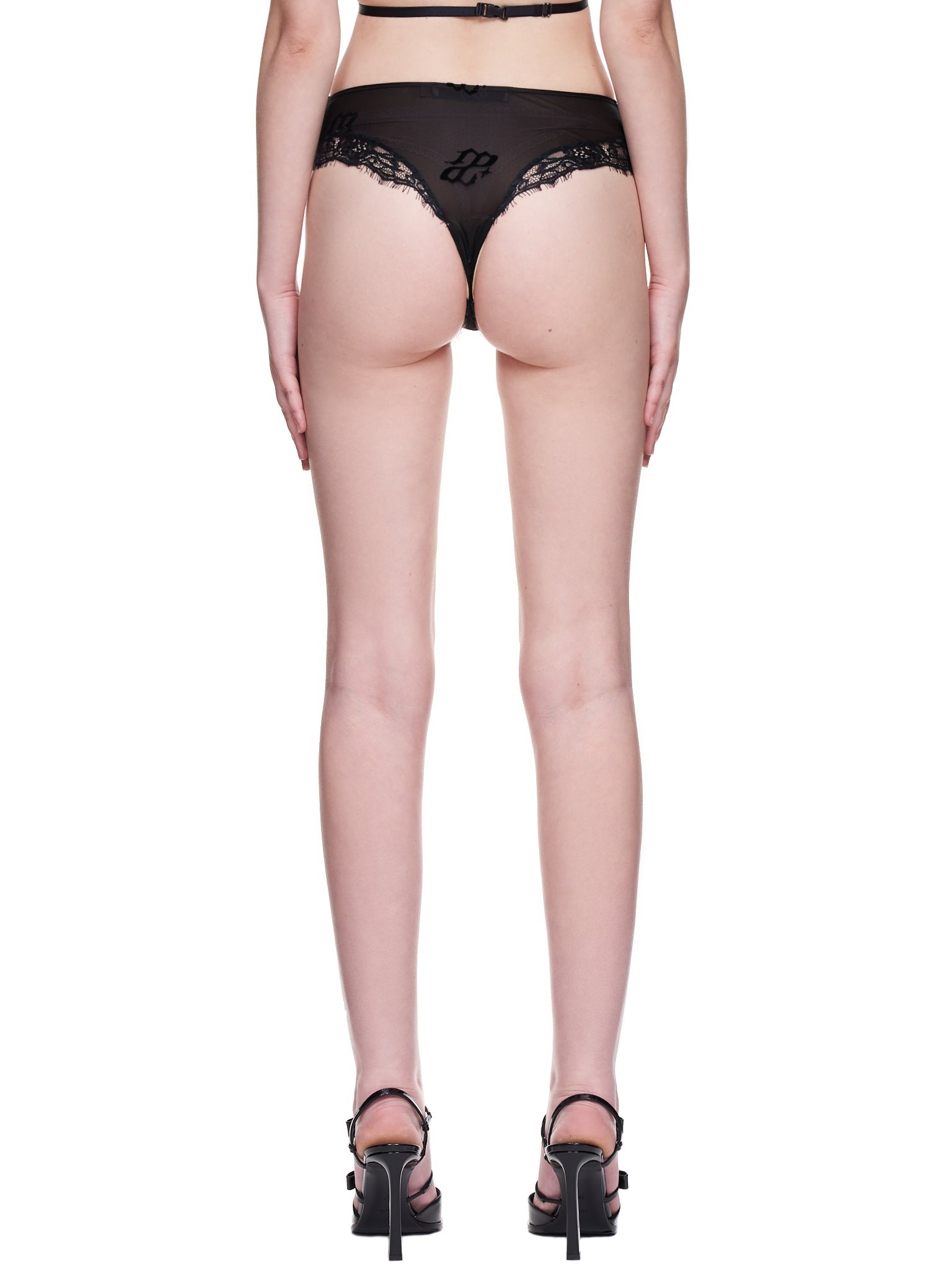 High Waist Lace Underpants - 3