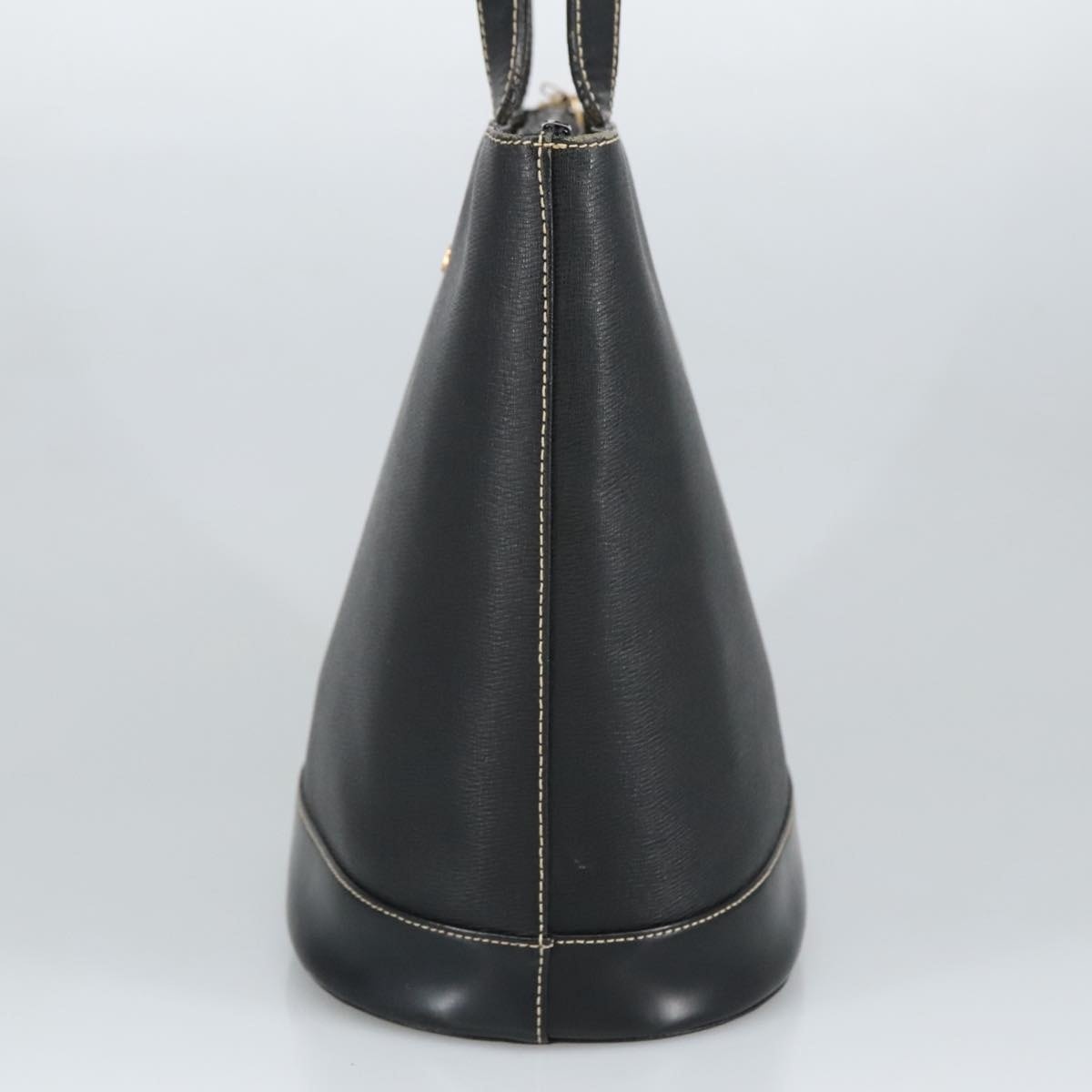 Burberry Tote Bag Leather Black - 5
