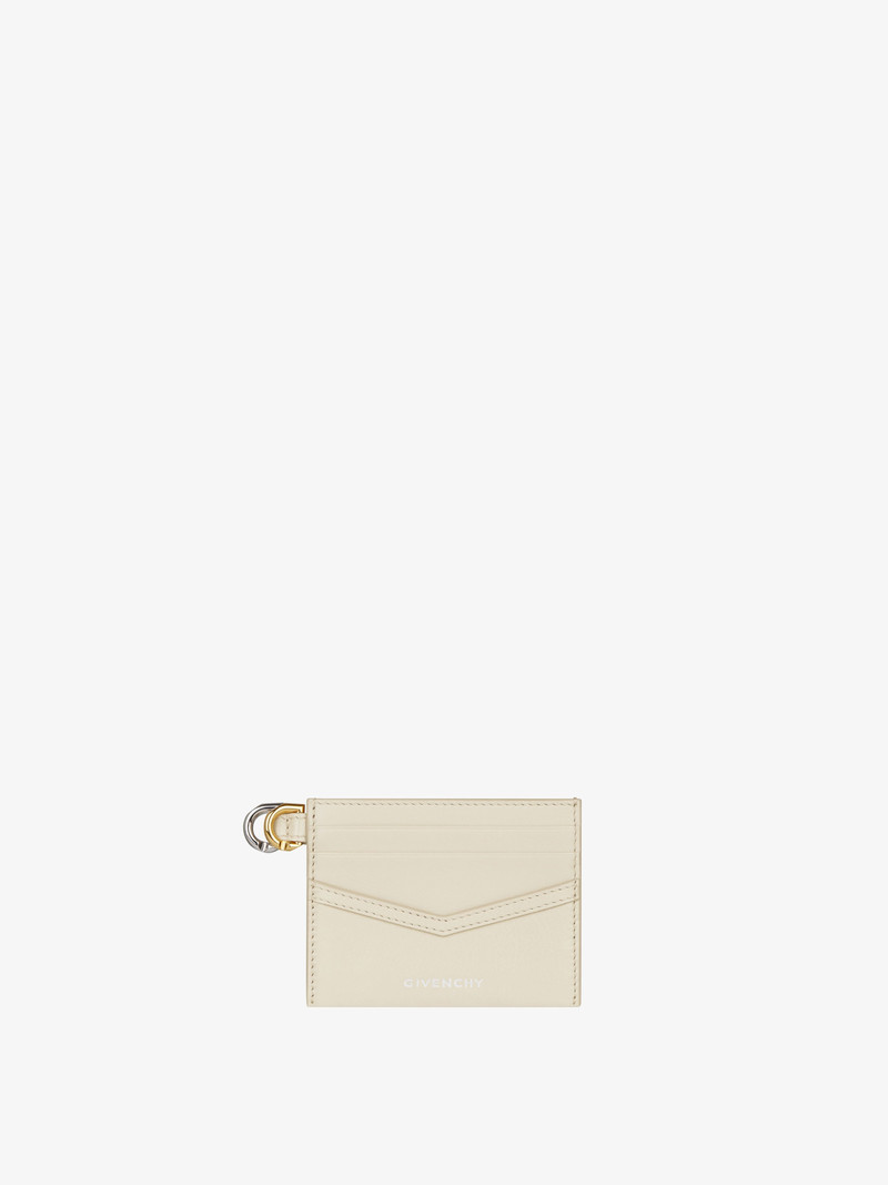 VOYOU CARD HOLDER IN LEATHER 1