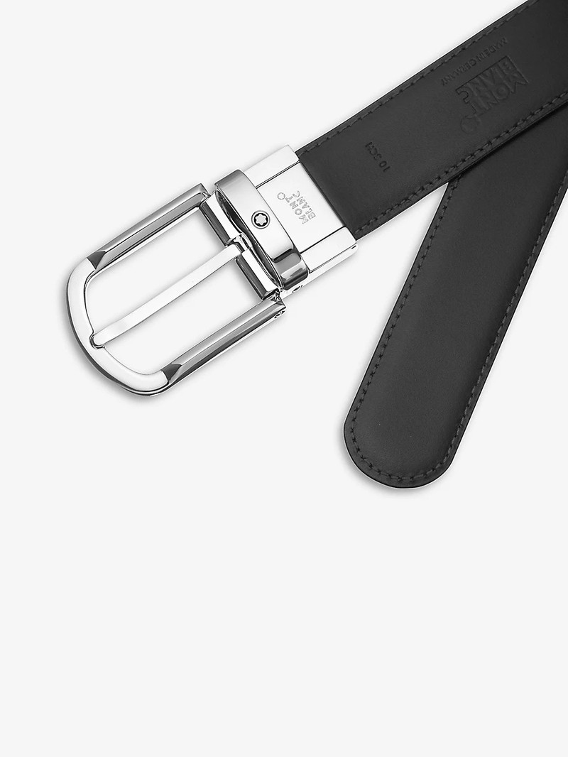 Montblanc Reversible leather belt outlook