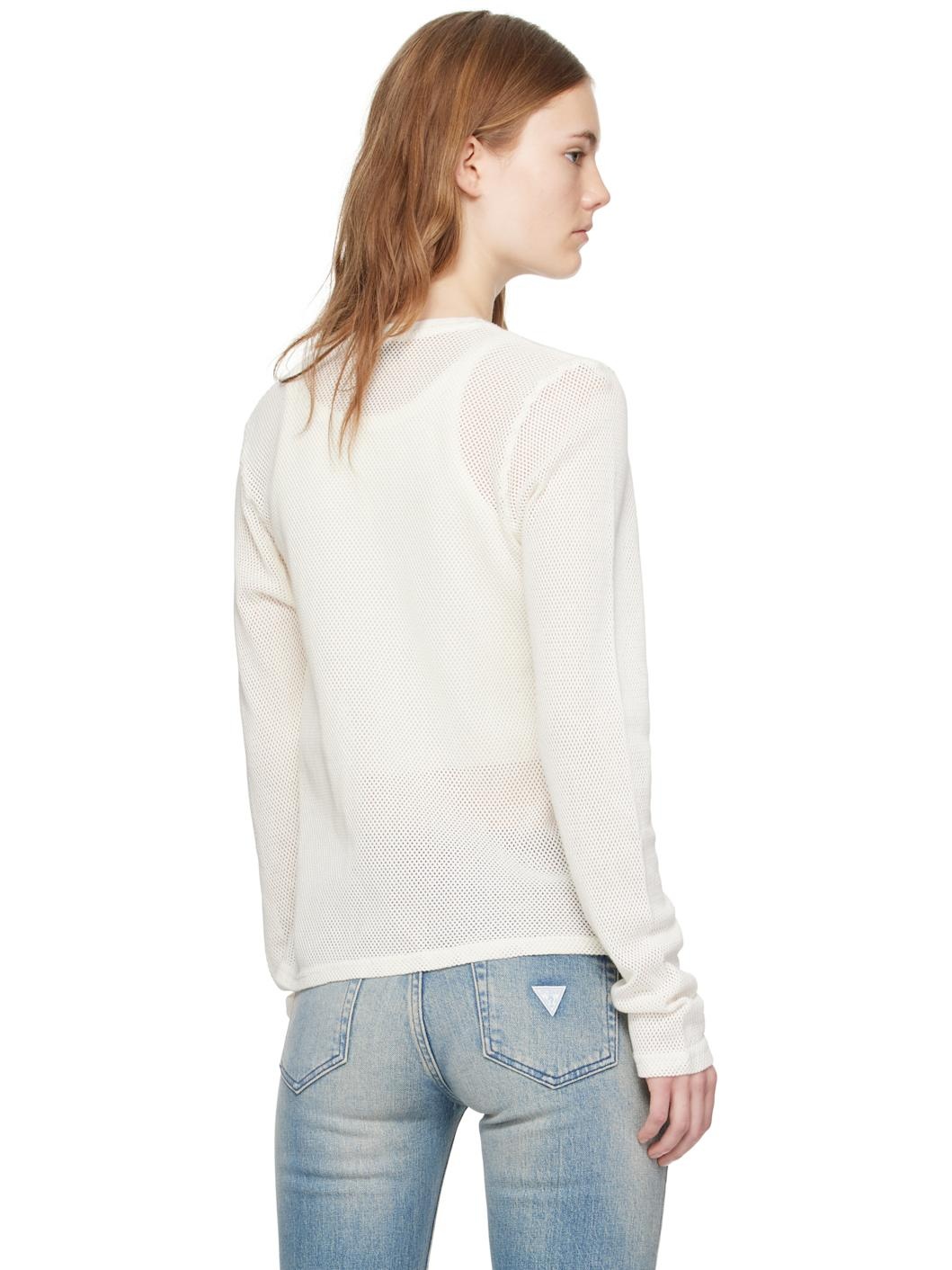 White Front Lettering T-shirt - 3