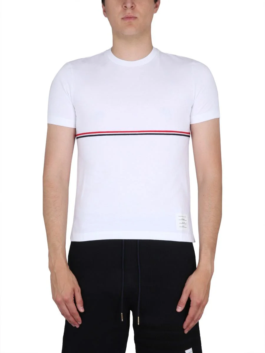 Thom Browne Rwb Stripe T-Shirt - 1