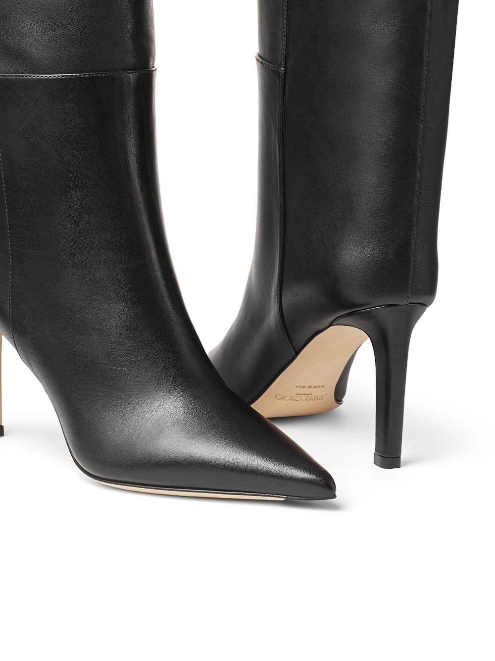 Alizze 85mm leather boots - 3