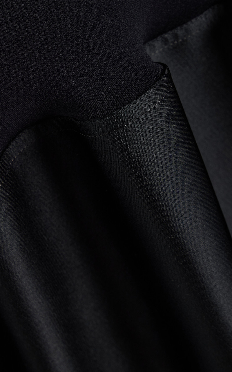Catrin Flared Satin Dress black 5