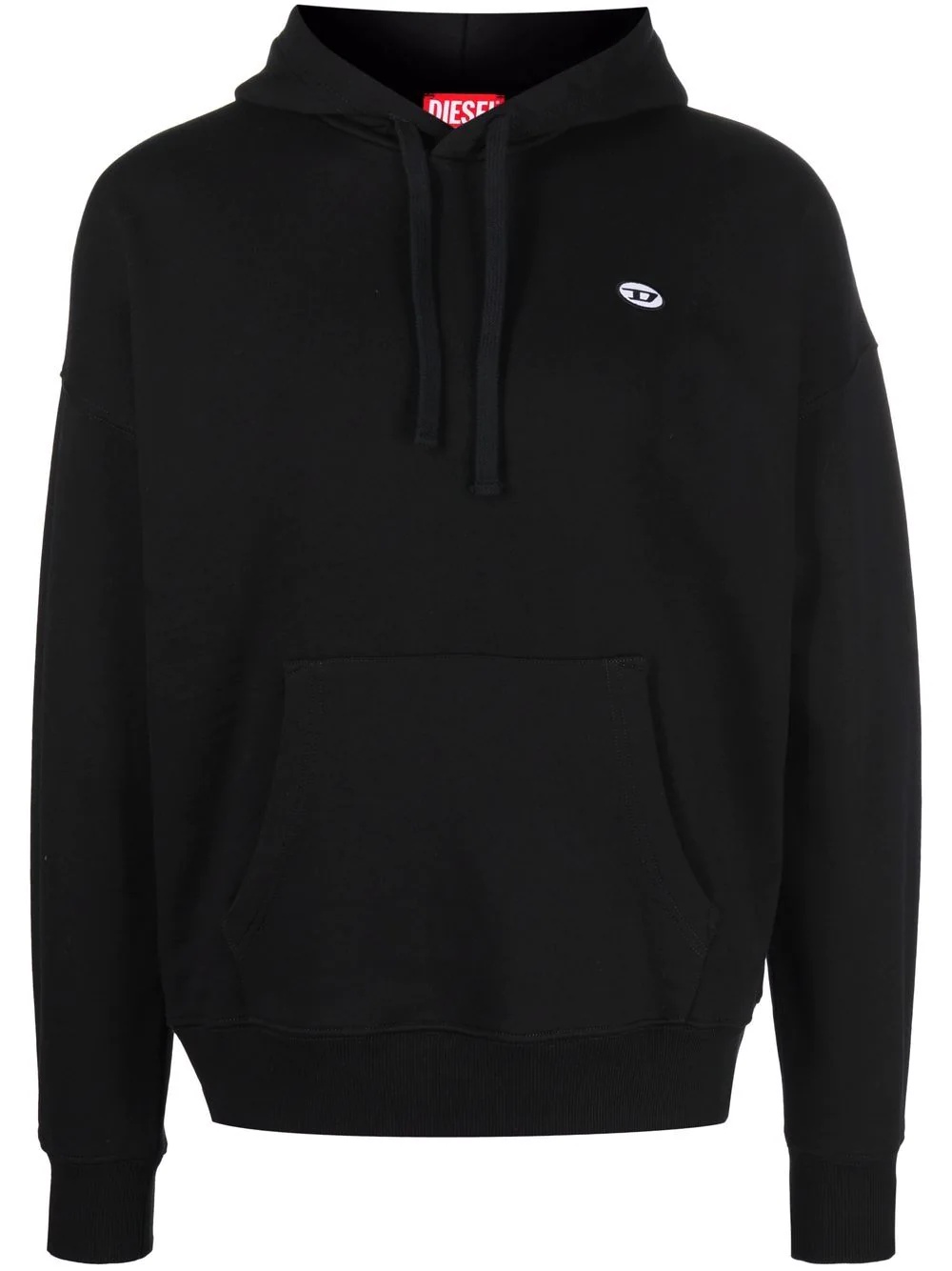 logo-patch hoodie - 1