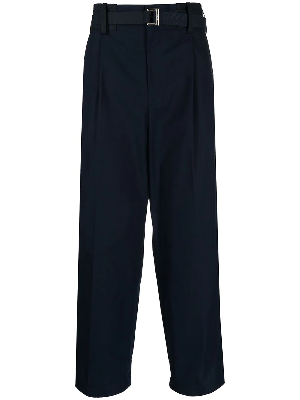 belted wide-leg trousers - 1