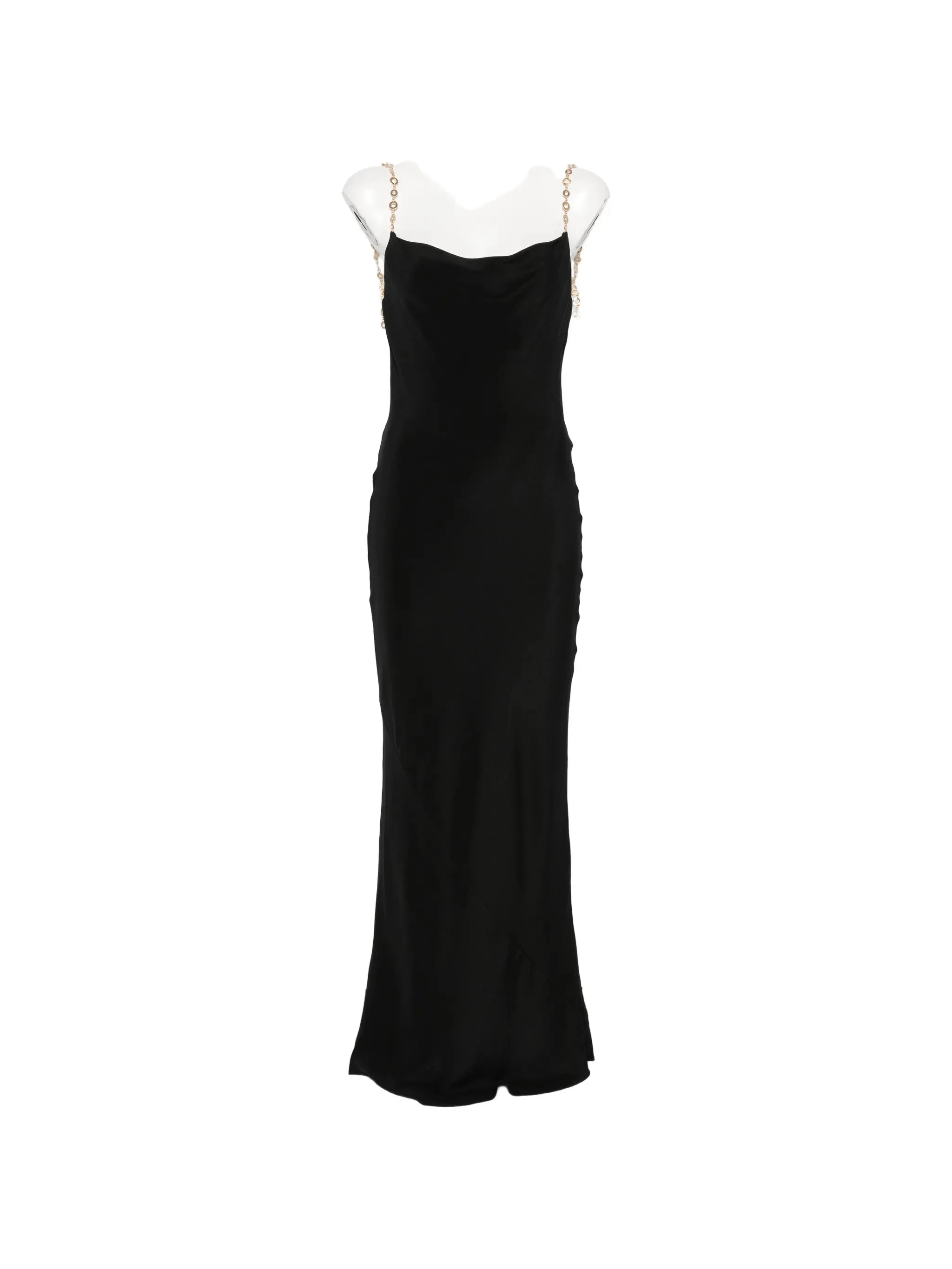 Cult Gaia Macelyn Chain-strap Cowl-neck Maxi Dress - 1