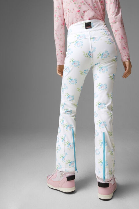 Ireen Ski pants in White/Blue - 3