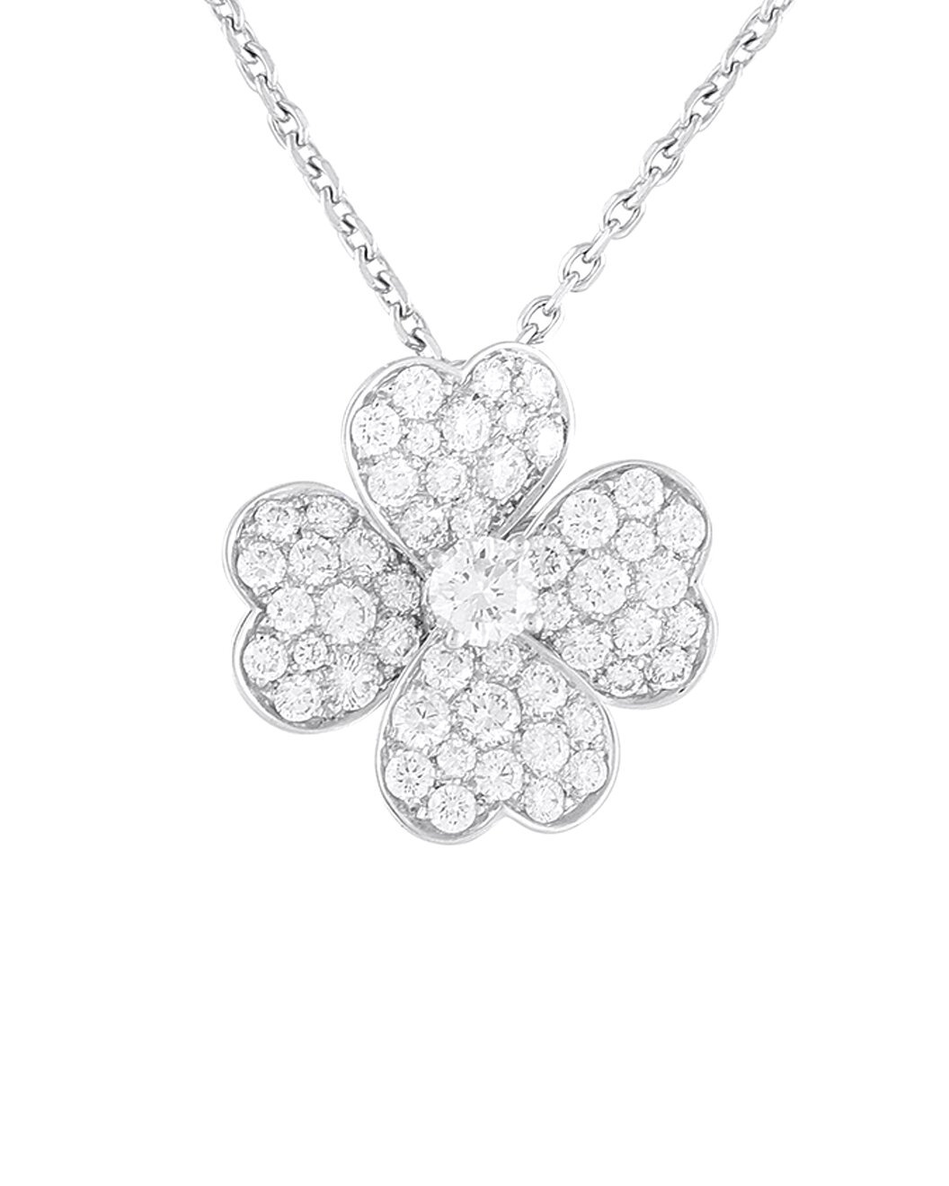Van Cleef & Arpels 18K 1.57 ct. tw. Diamond Necklace (Authentic Pre-Loved) - 1