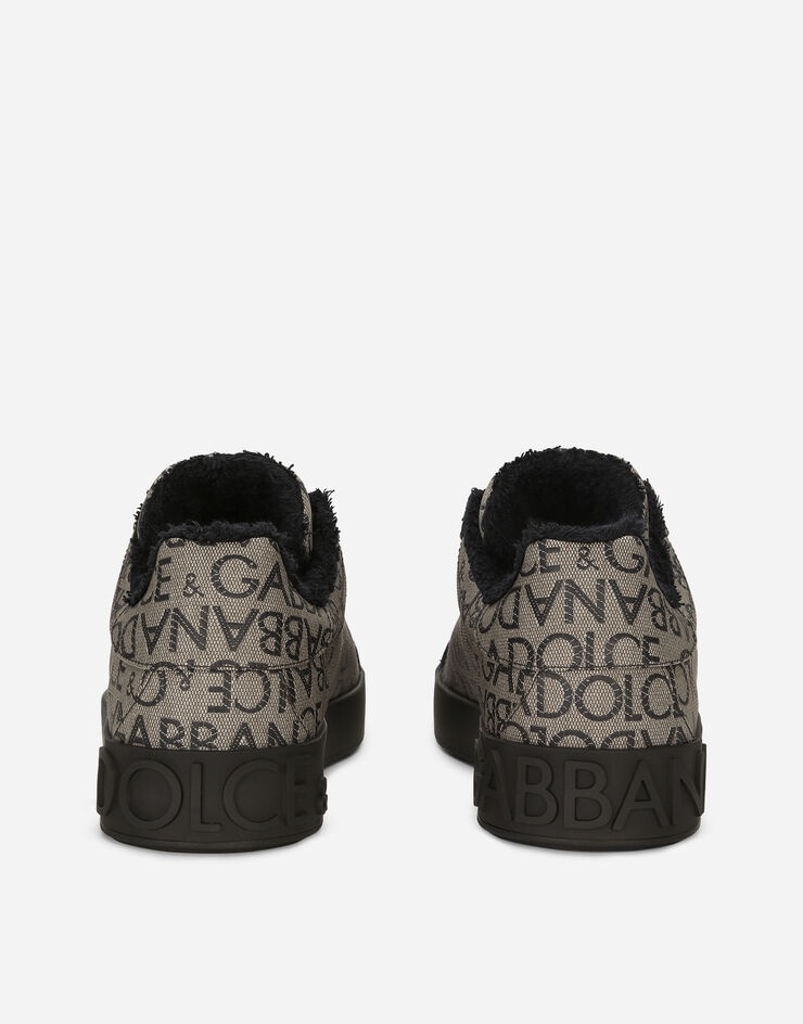 Jacquard Portofino sneakers - 3