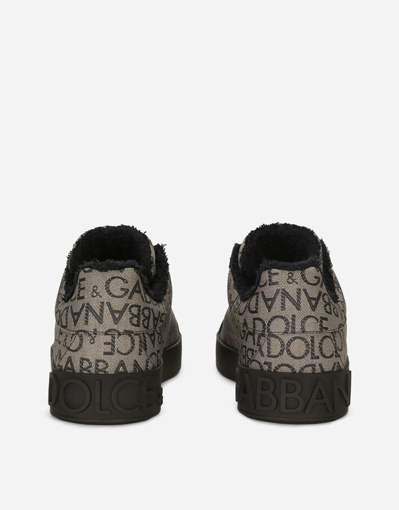 Dolce & Gabbana Jacquard Portofino sneakers outlook