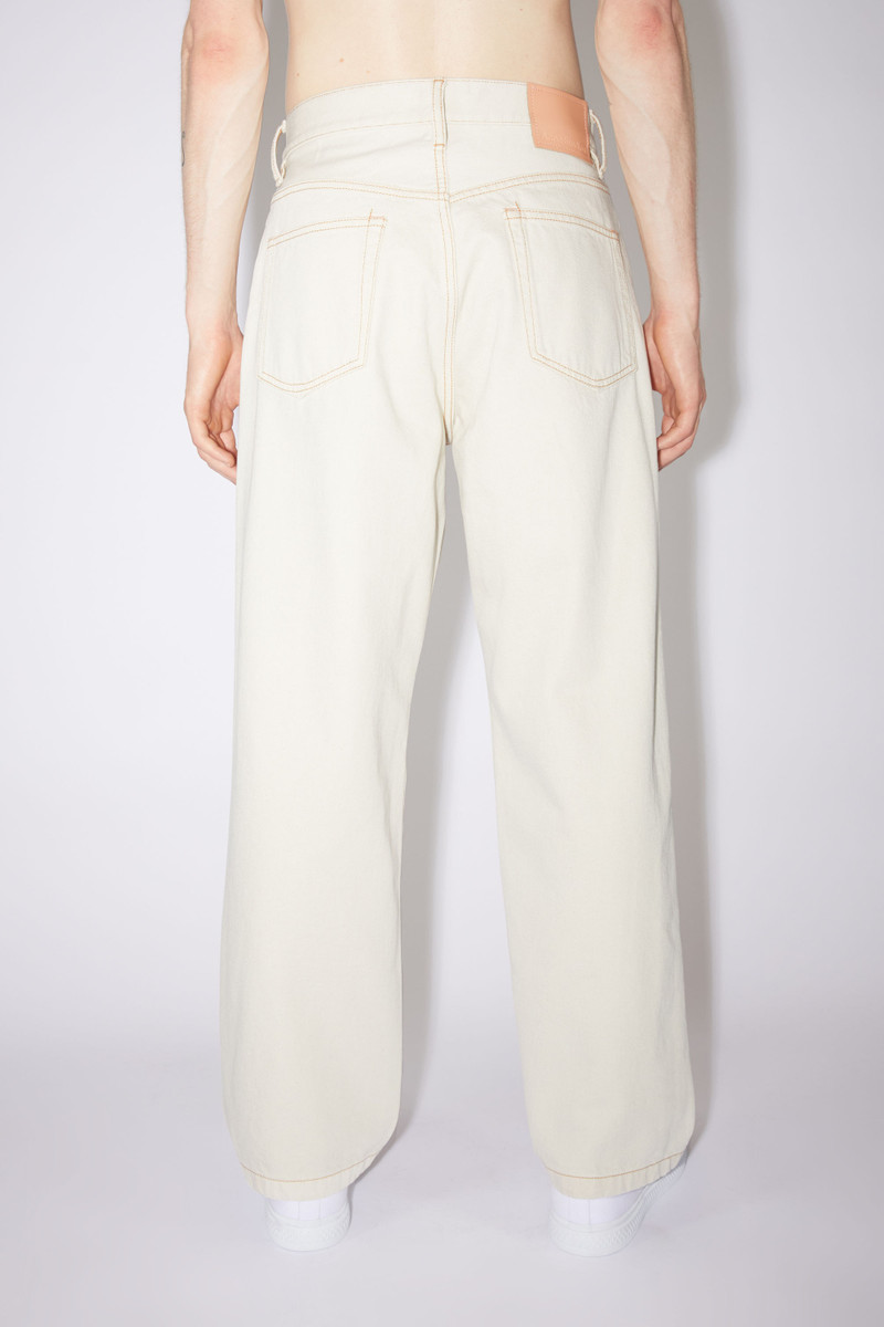 Loose fit jeans - White 5