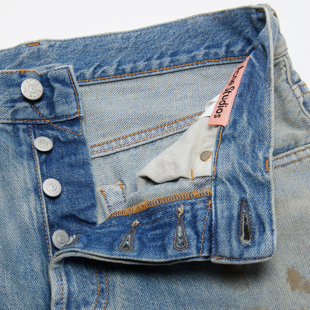 LOOSE FIT JEANS - 2021F (MID BLUE) - 2