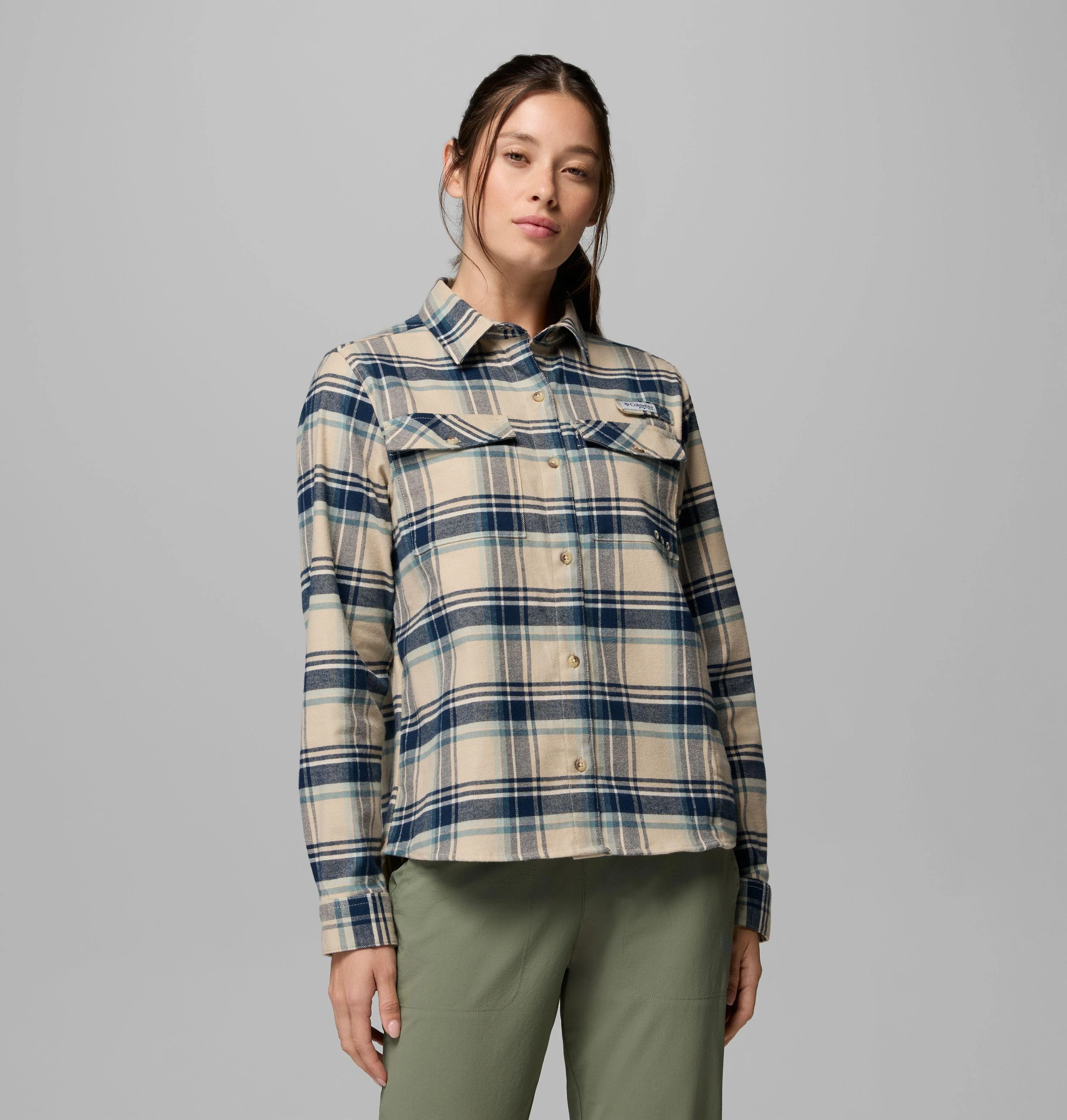 Women's PFG Topwater Tech Flannel - 1