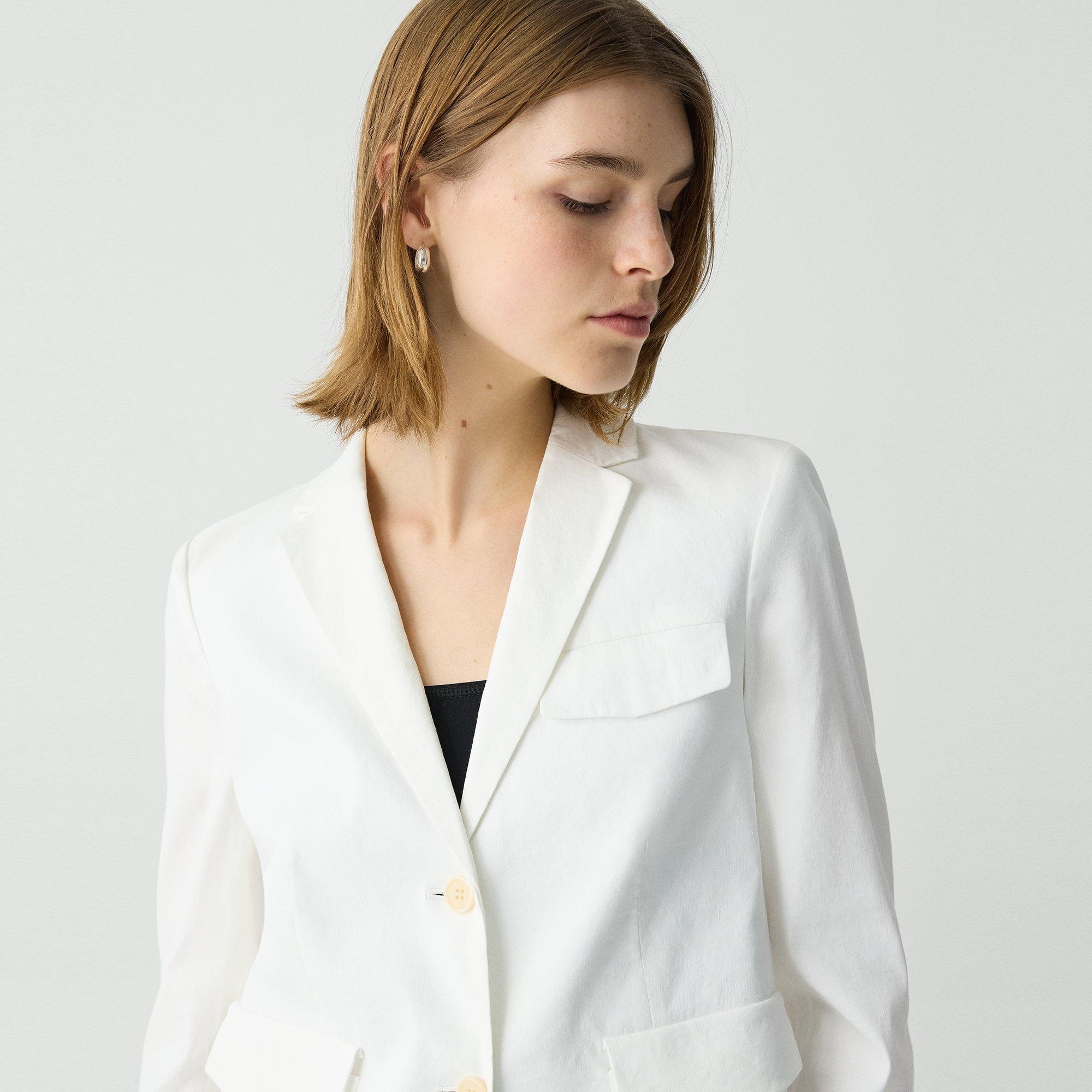 Shrunken Blazer in Good Linen - 5