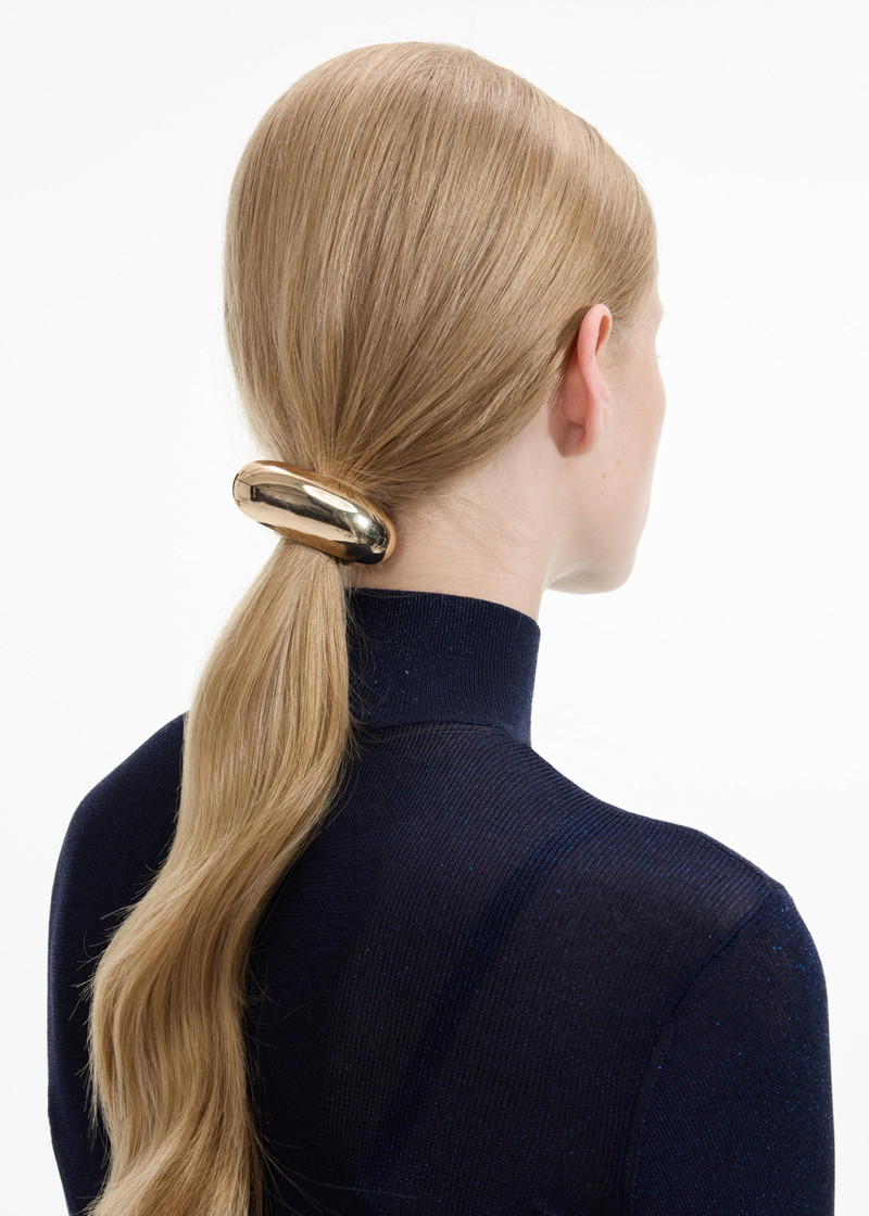 Gold Bar Hair Cuff - 1