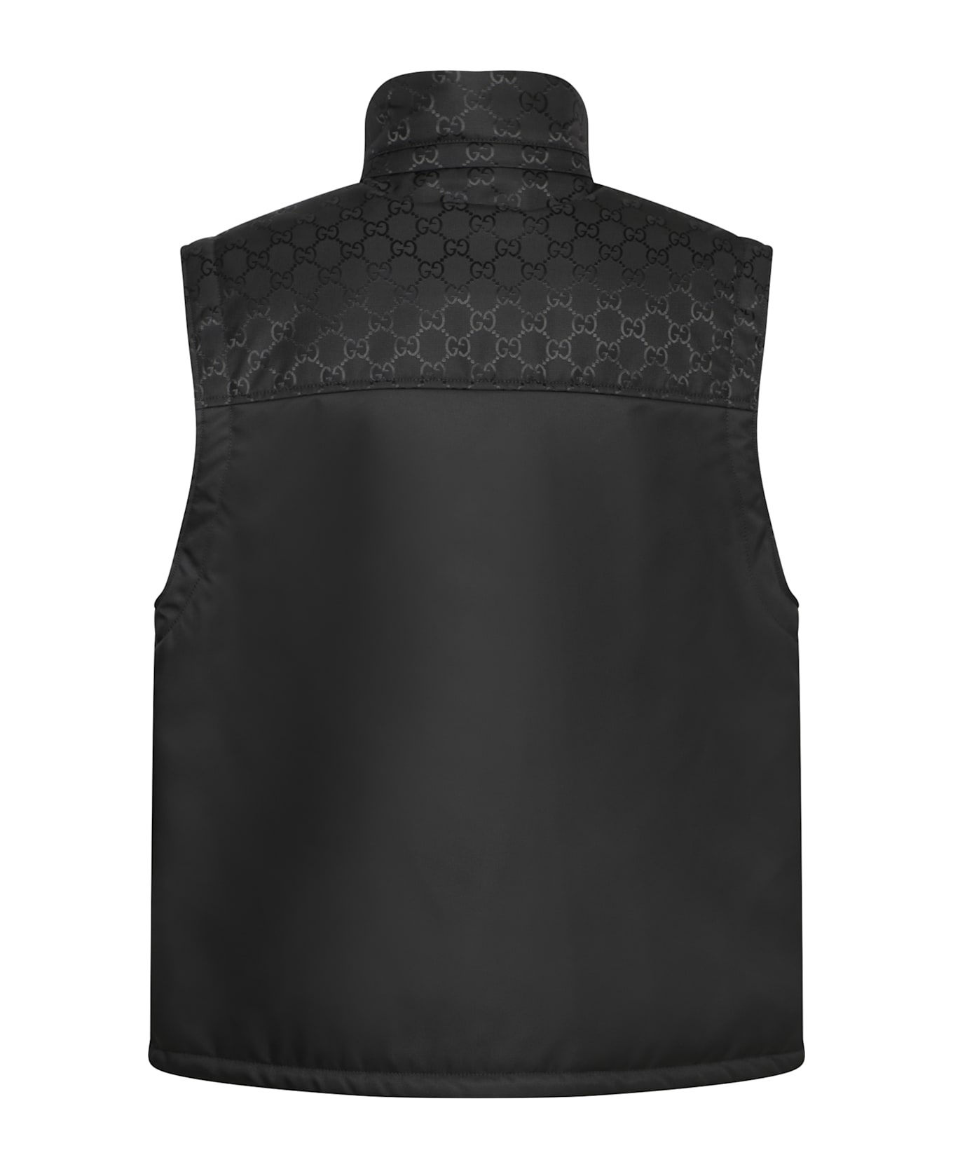 Gg Padded Nylon Down Vest - 2