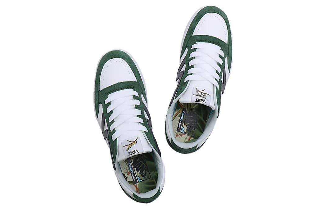 (WMNS) Vans Lowland Comfycush 'Green White' VN0A7TNLLV2 - 4