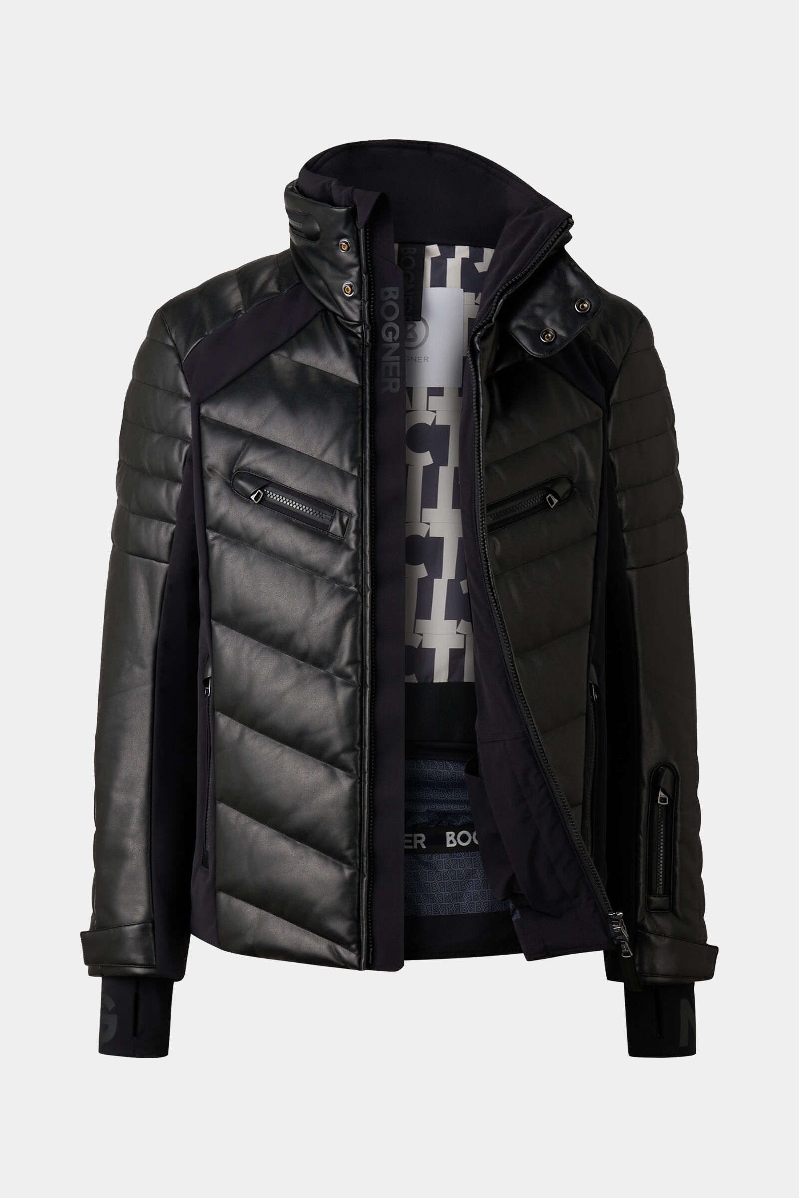 Calum Down ski jacket in Black - 2