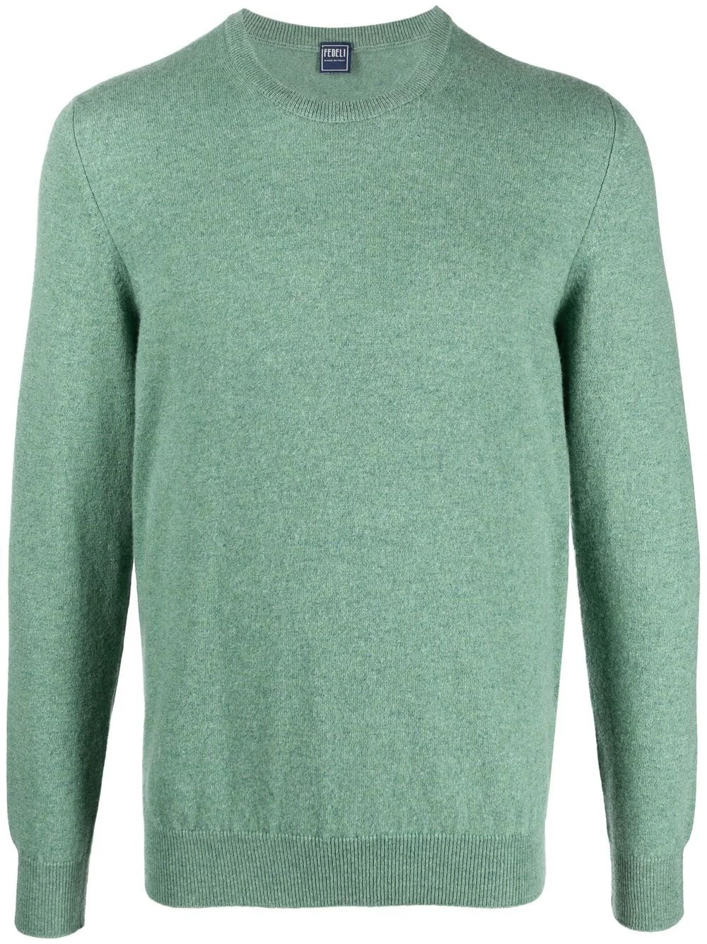 fine knit cashmere jumper - 1