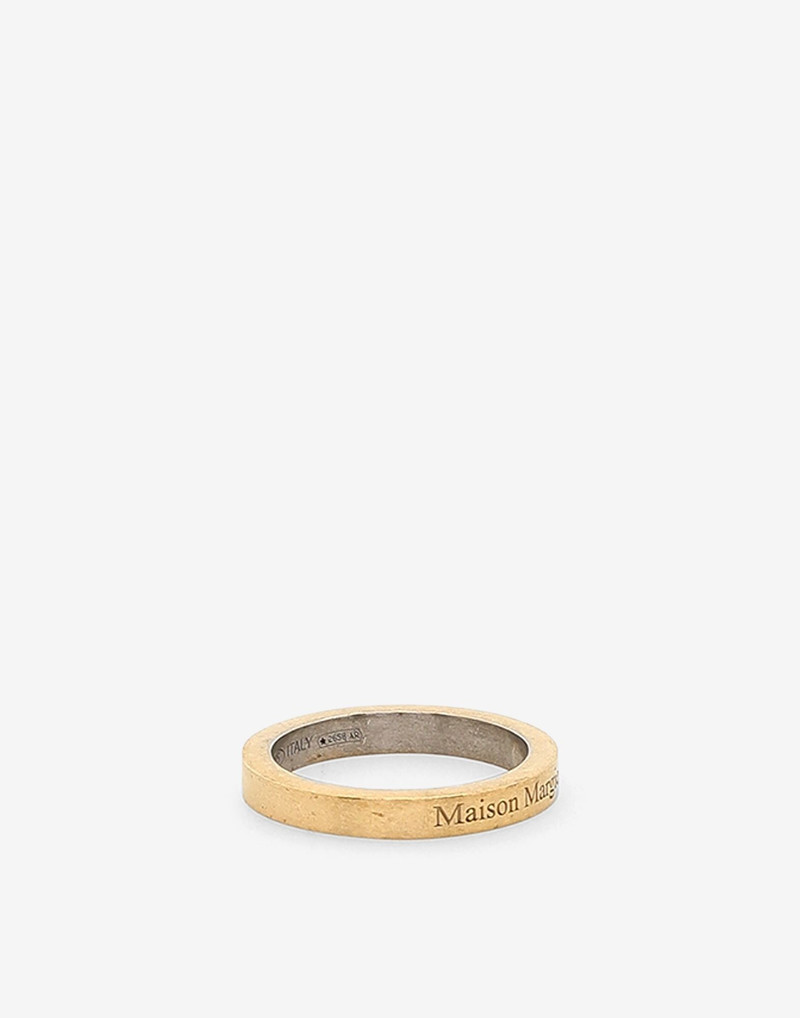 Maison Margiela Logo slim ring outlook
