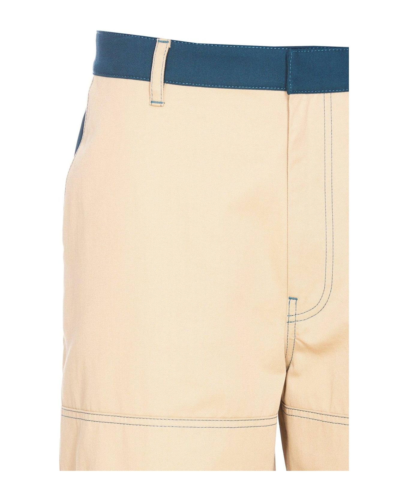 Logo Embroidered Cargo Pants - 4