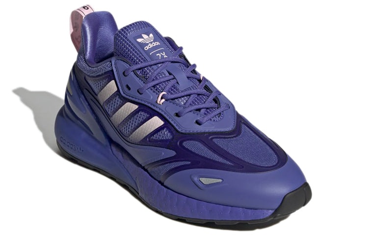 adidas (WMNS) adidas ZX 2K Boost 2.0 'Purple Silver Metallic
