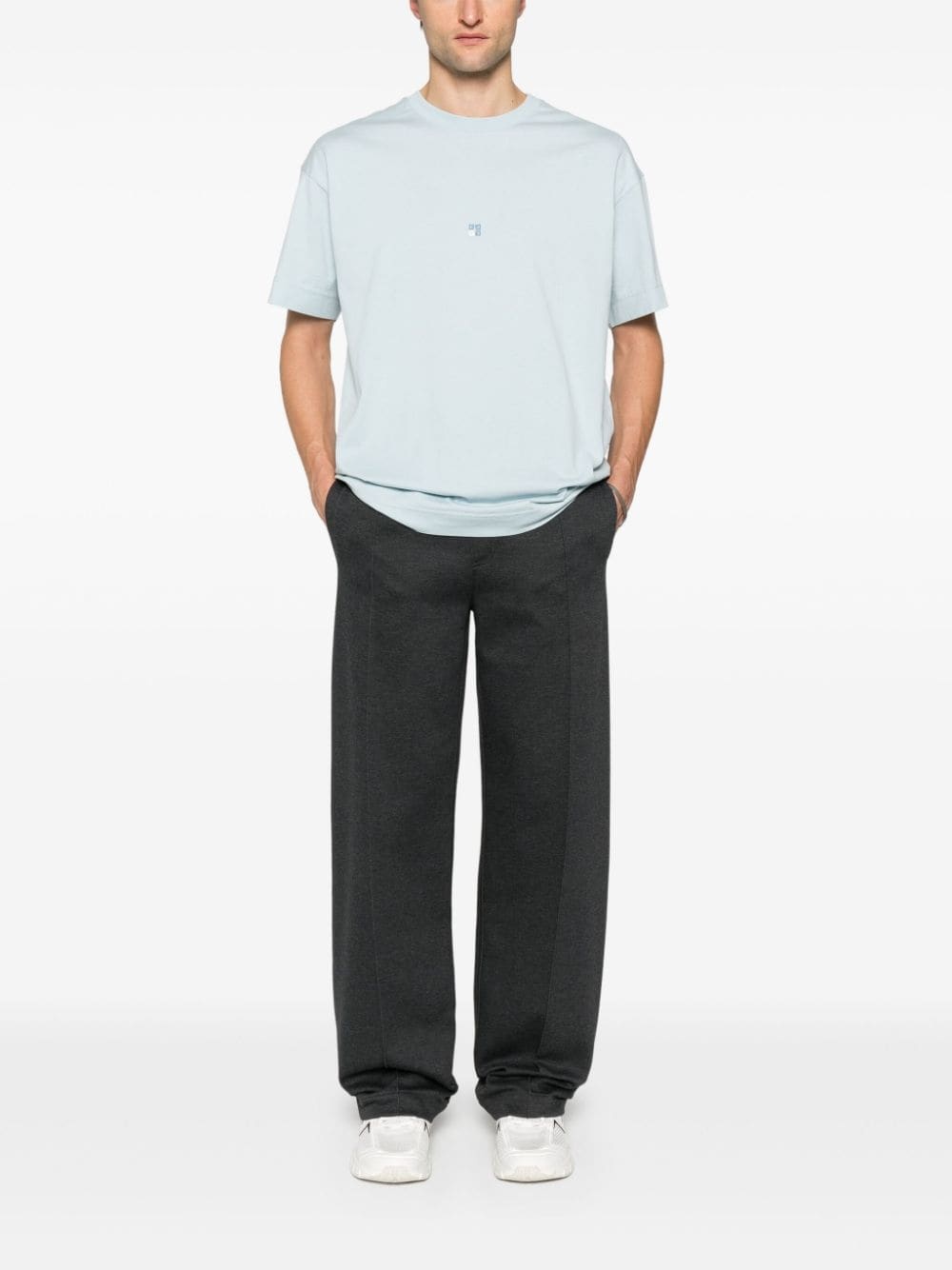 mÃ©lange-effect tracl pants - 2