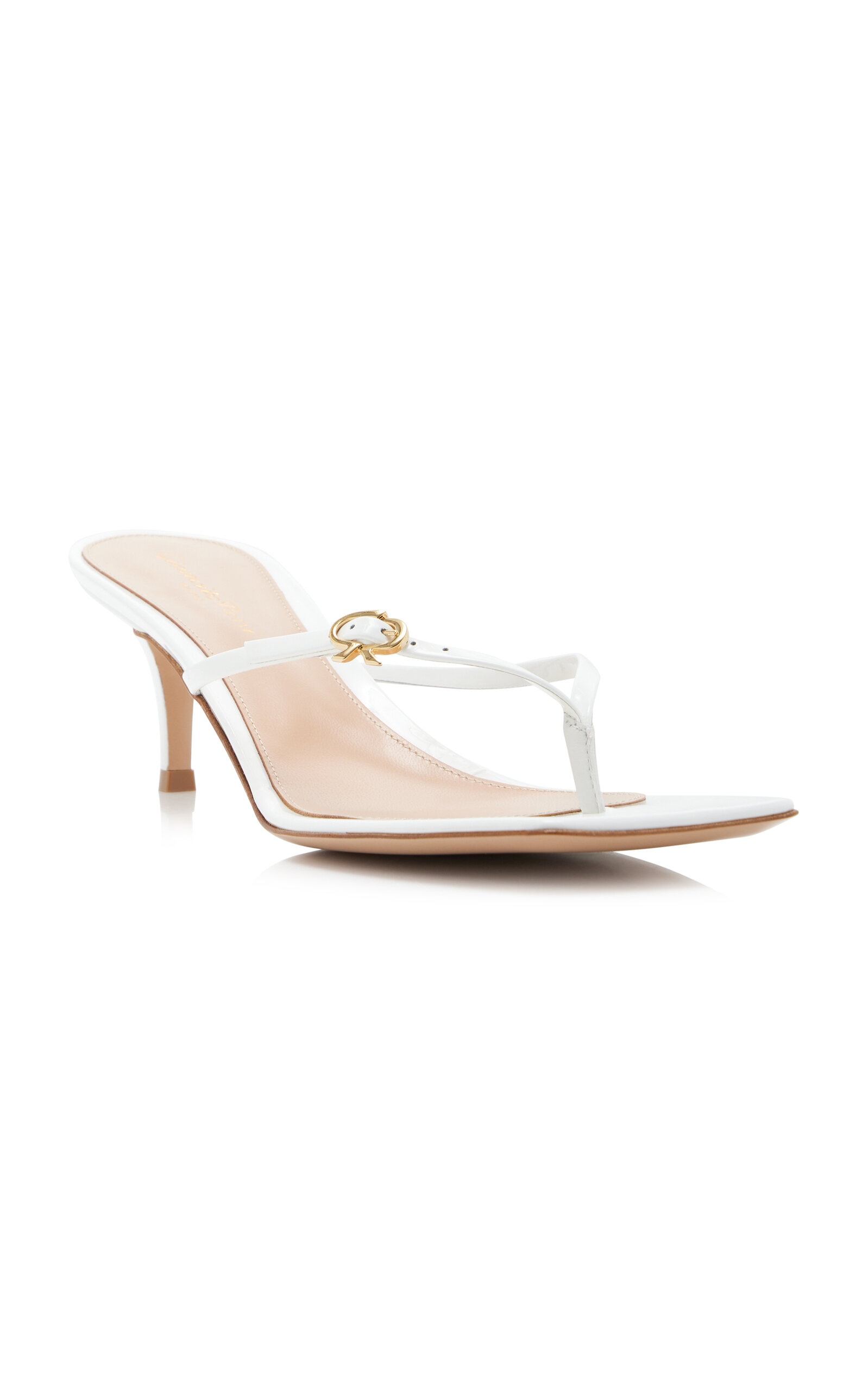 Leather Sandals white - 5