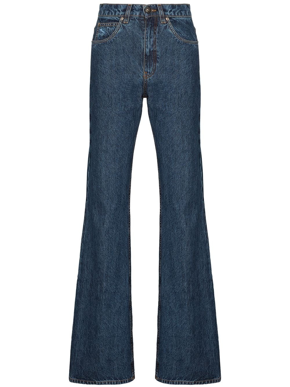 high-rise flared jeans - 1