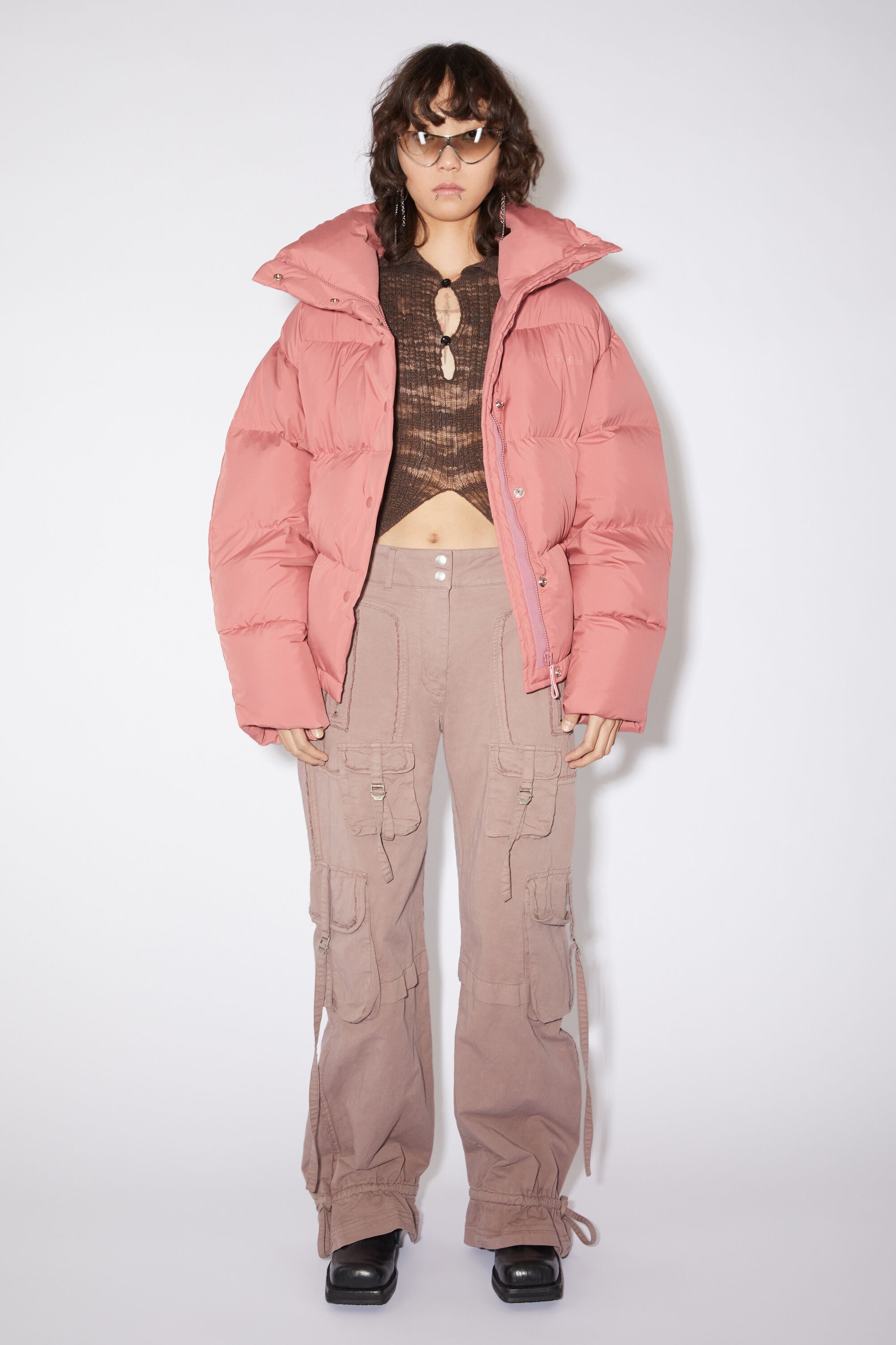 Puffer jacket - Blush pink - 2