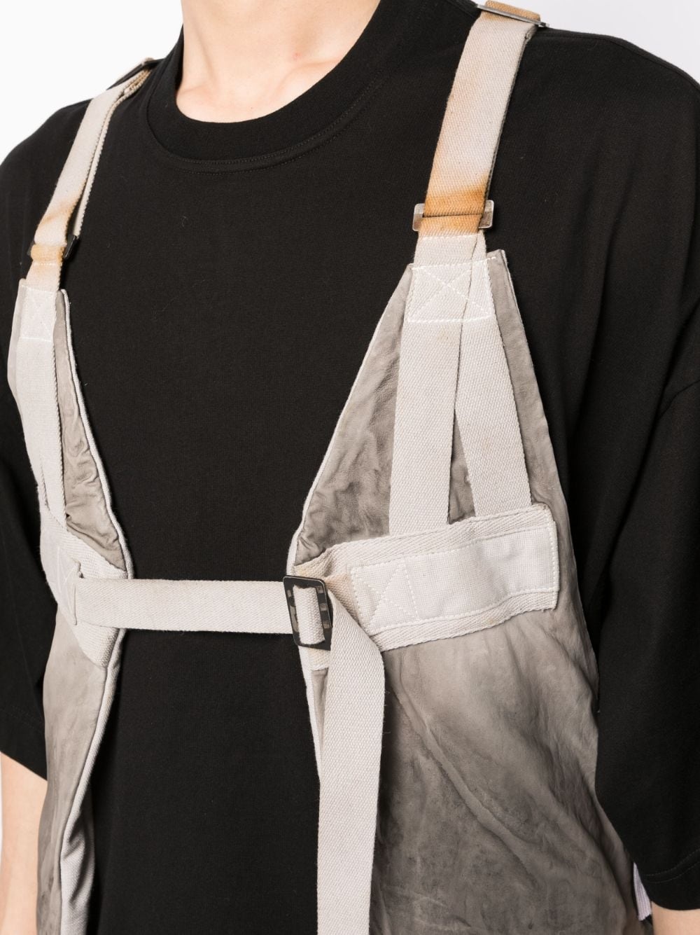 sliding-buckle fastening vest - 5