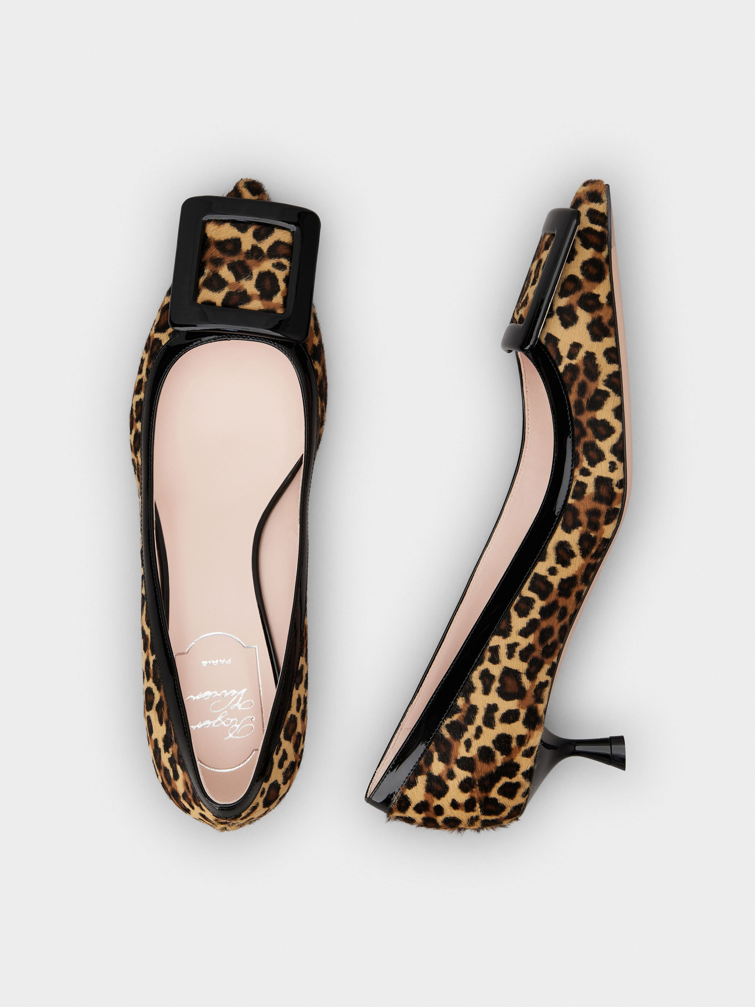Viv' in The City Pumps in pony effect leather - 4