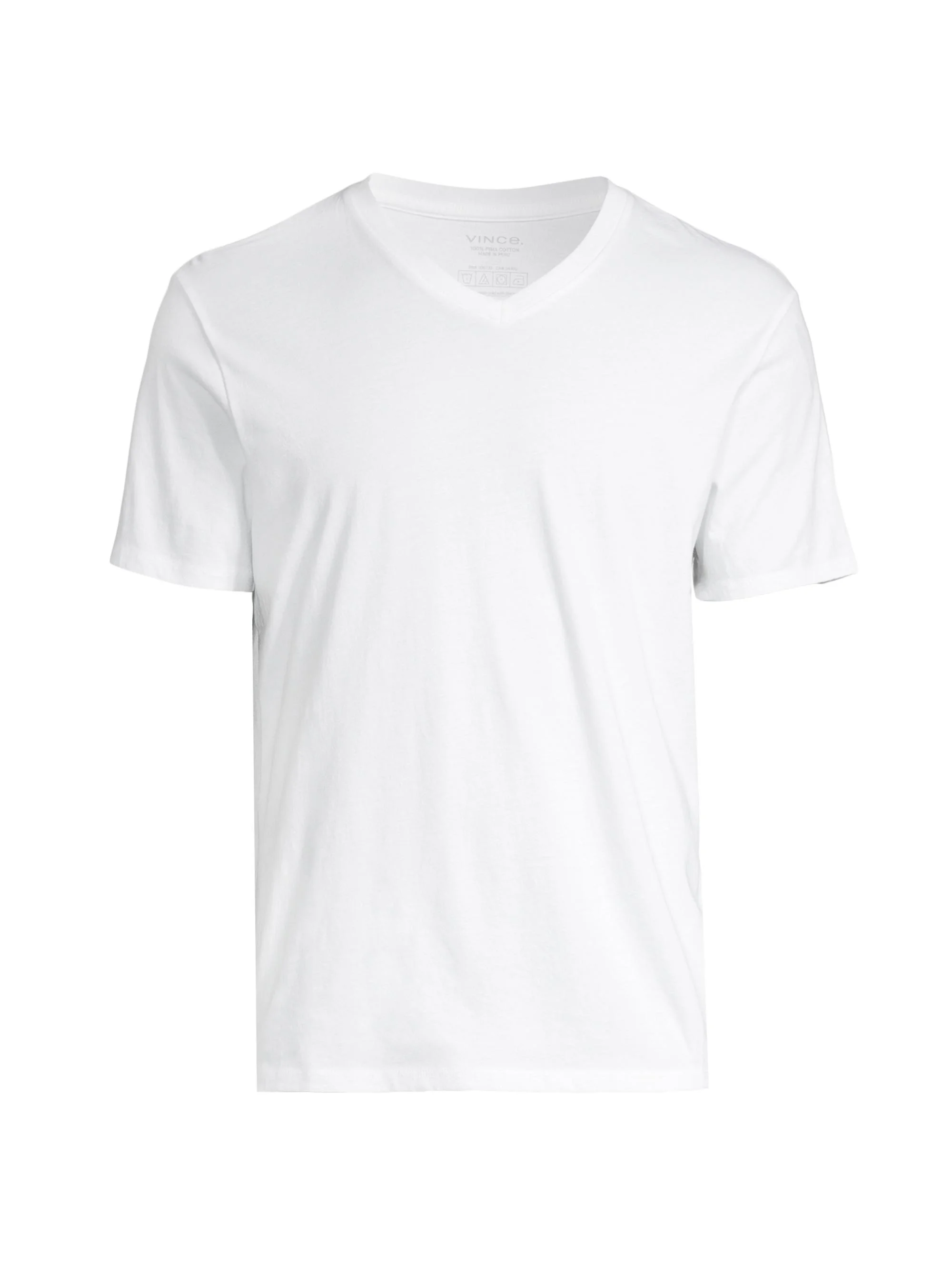 Men's Short-Sleeve V-Neck T-Shirt - Optic White - 1