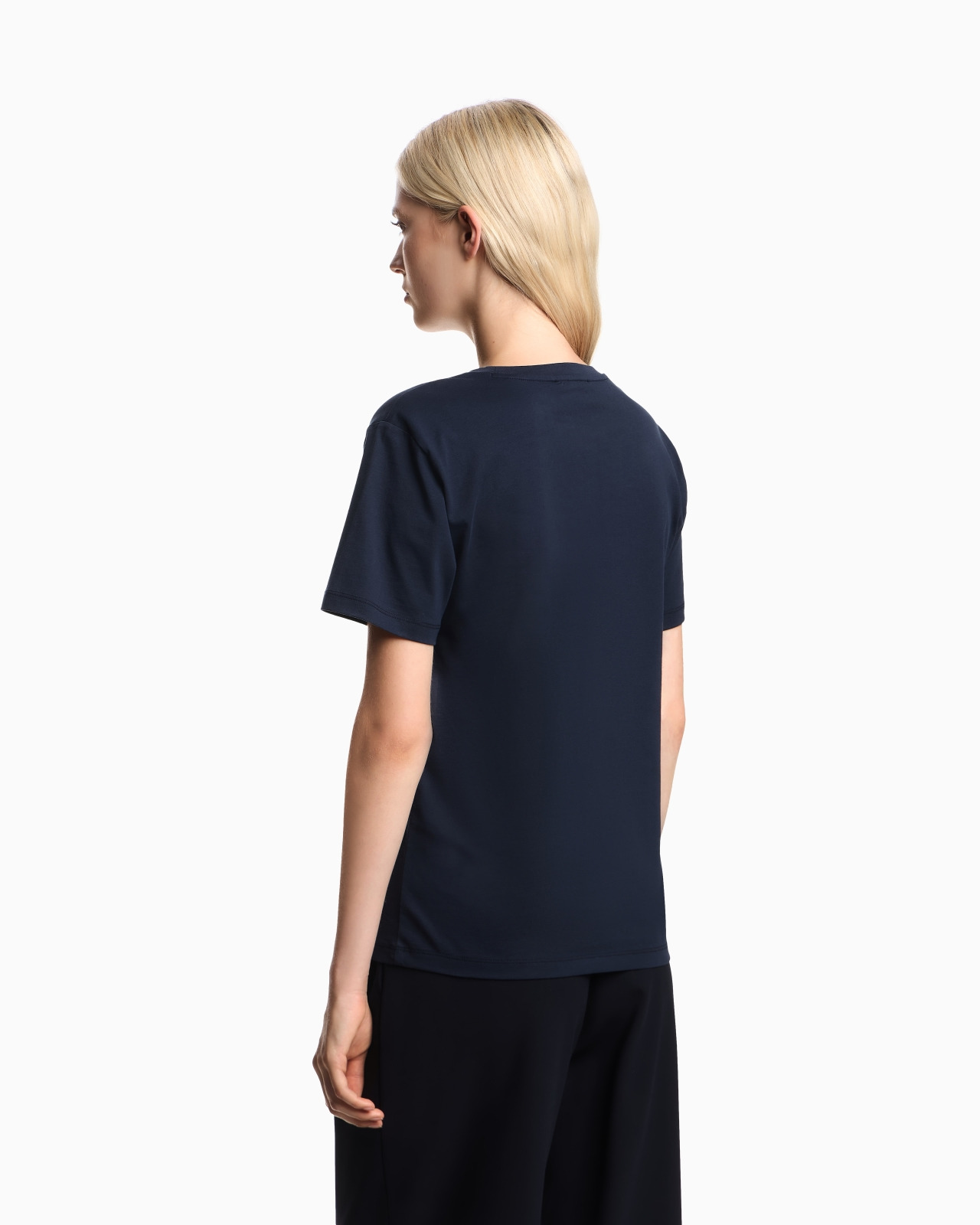 ASV WINTER URBANISM CAPSULE COLLECTION ORGANIC-JERSEY T-SHIRT WITH LOGO EMBROIDERY - 3