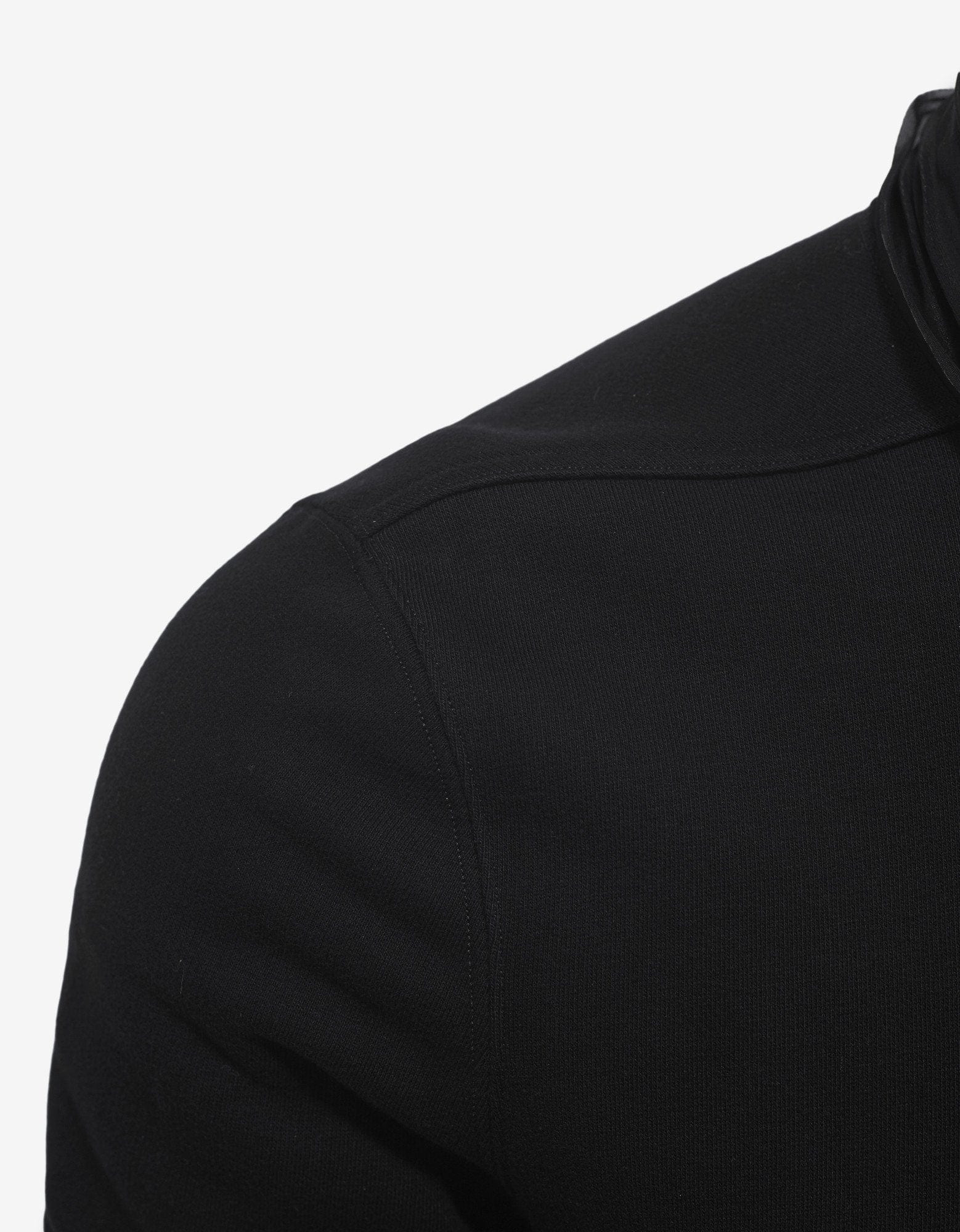 Rick Owens Black Emotionless Panelled Sweatshirt - AW16 - 5