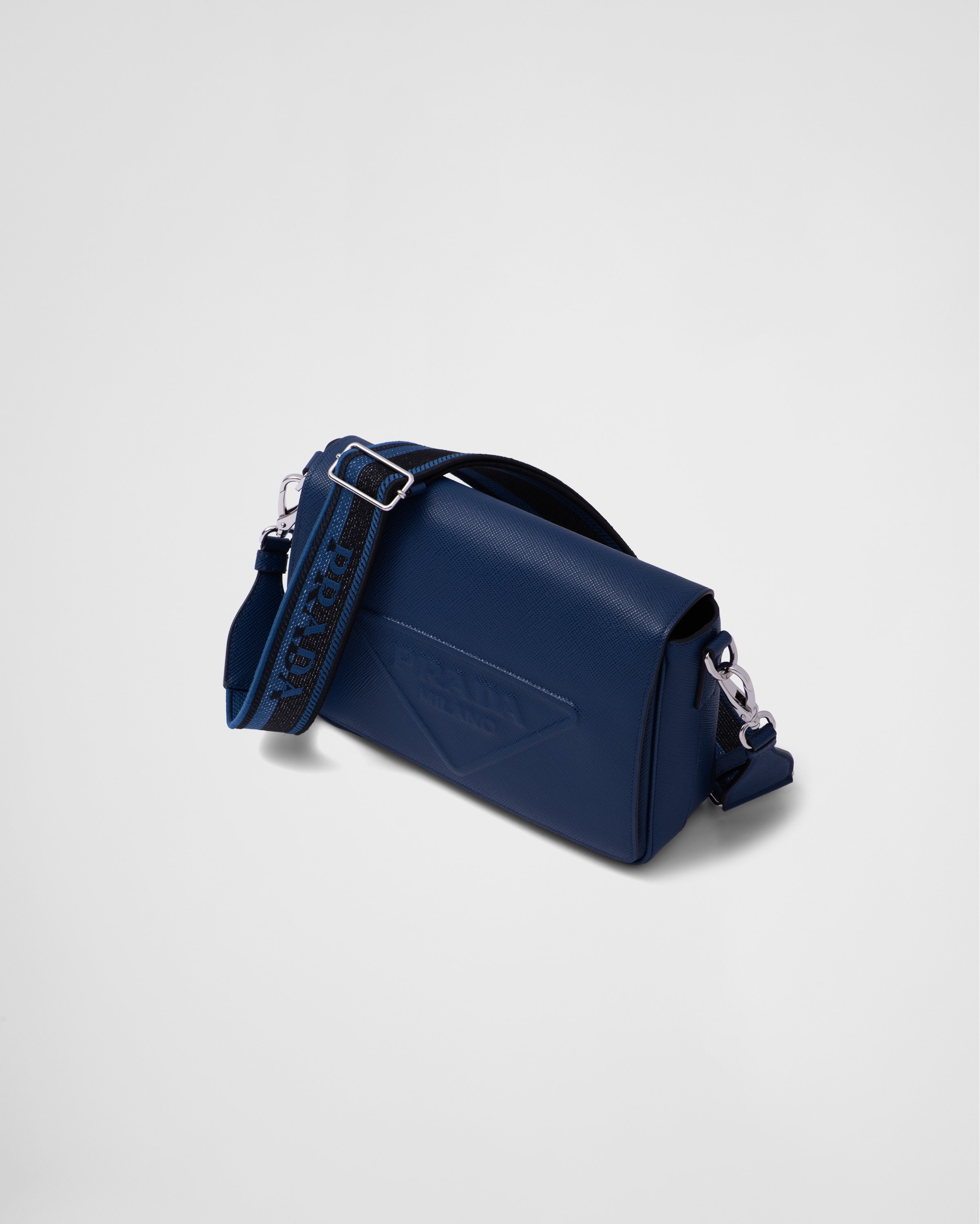 Saffiano leather shoulder bag - 3