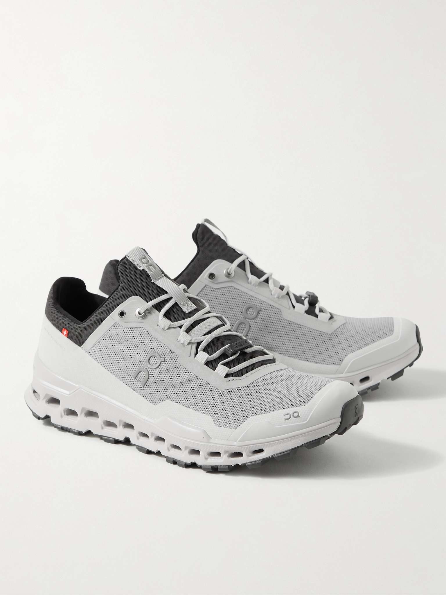 Cloudflow 4 Rubber-Trimmed Mesh Running Sneakers