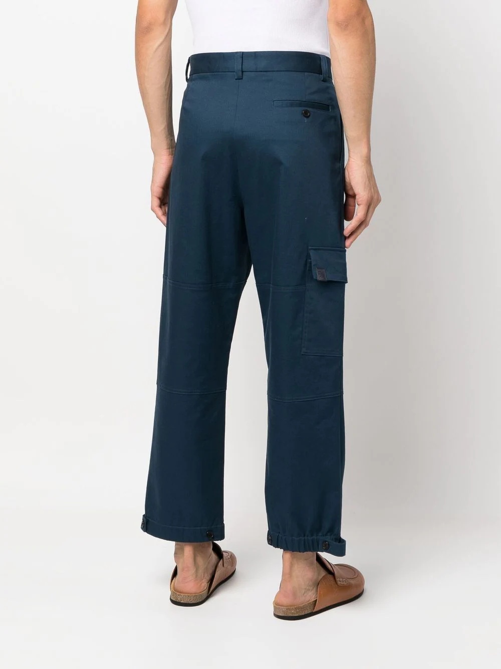 cropped cargo jeans - 4