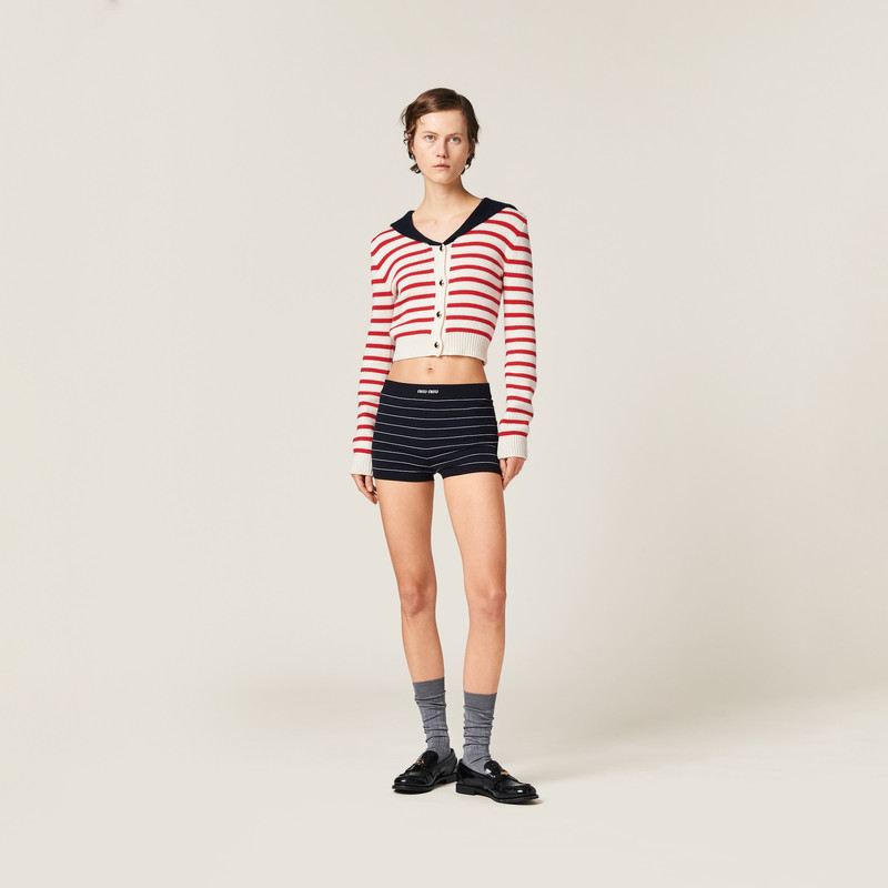 Miu Miu Cashmere knit cardigan outlook